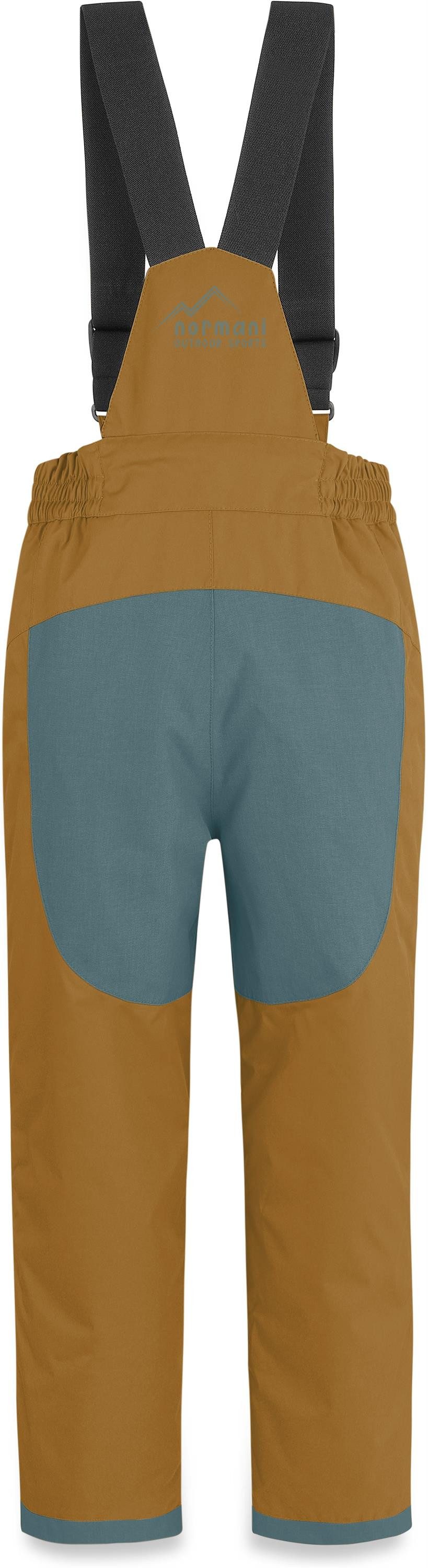 normani Schneehose Kinder Winterhose Chena Wasserdichte Skihose mit abnehmbaren Hosenträgern Latzhose Thermohose