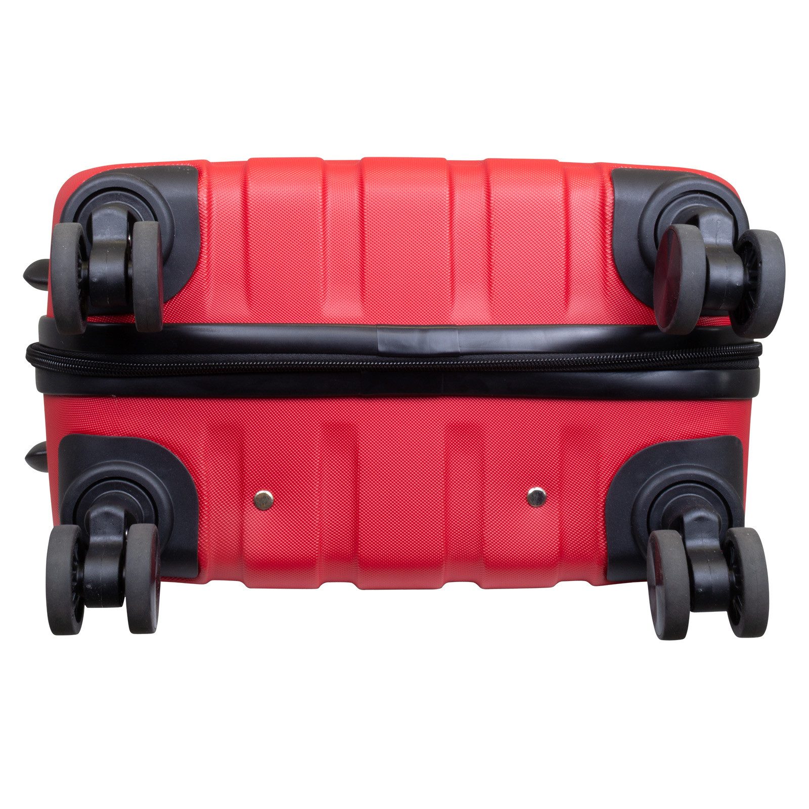 Trendyshop365 Hartschalen-Trolley Catalina, 4 Farben, 3 Größen, Reisekoffer mit, 4 Rollen, Zahlenschloss, Doppelrollen, 2 Tragegriffe