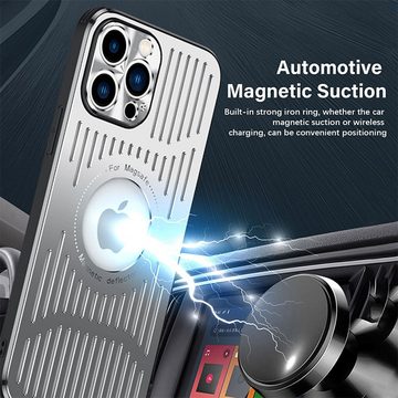 Orbeet Smartphone-Hülle Metall Alu Magsafe Handy Hülle Für iPhone 15/Plus/Pro/Max Bumper