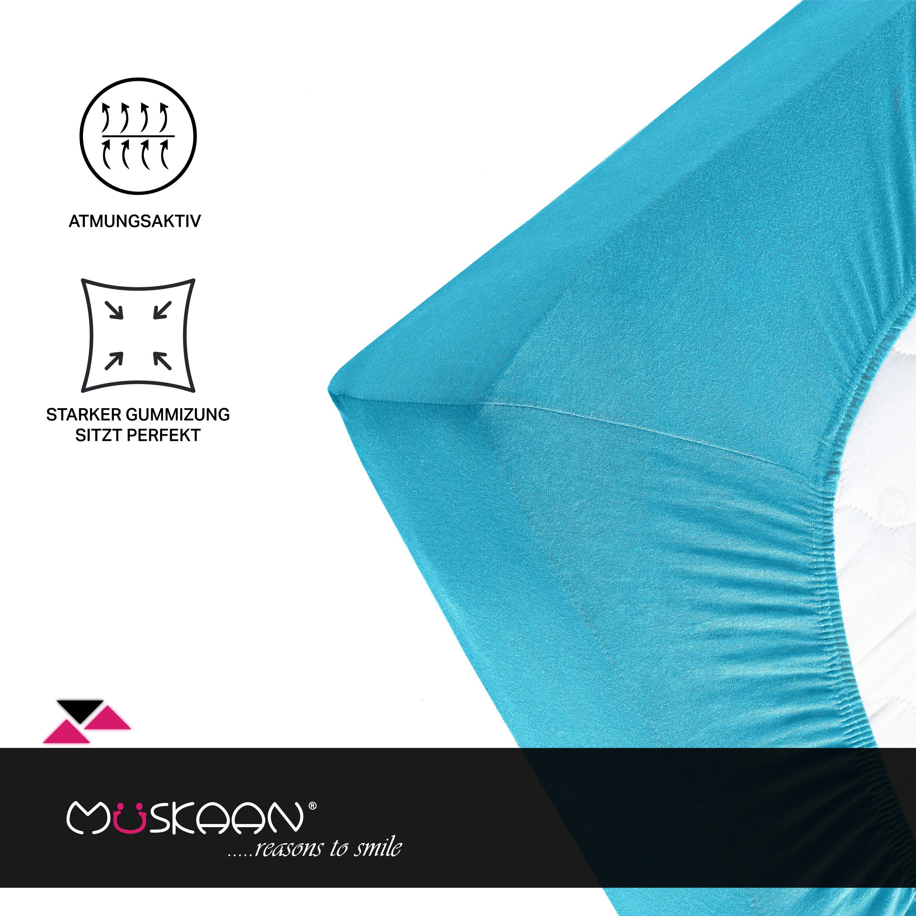Müskaan Spannbettlaken 180x200 - 200x220 Boxspringbett günstig online kaufen