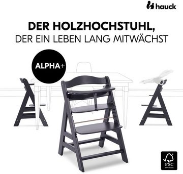 Hauck Hochstuhl Alpha+, Dark grey, FSC® - schützt Wald - weltweit