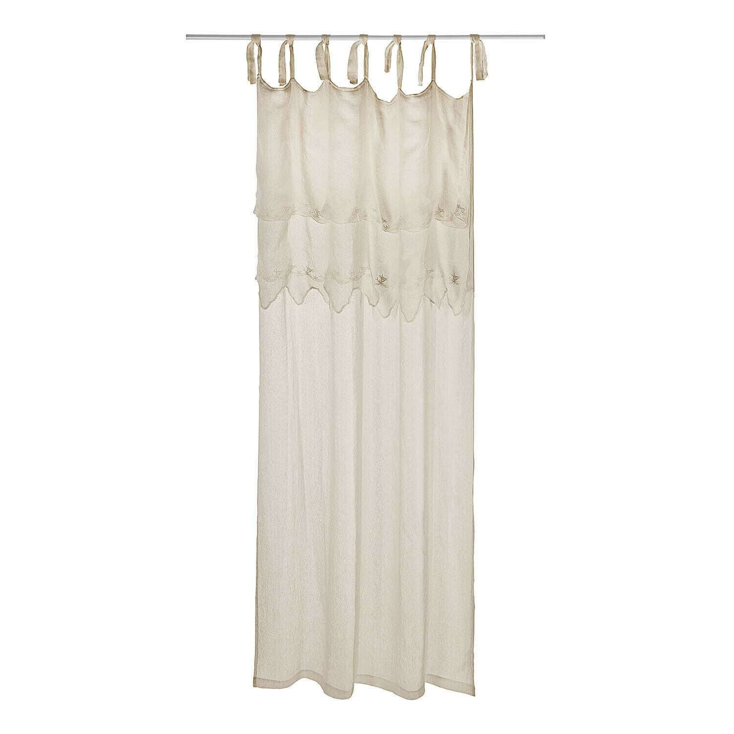 Mirabeau Vorhang Gardine Melania beige
