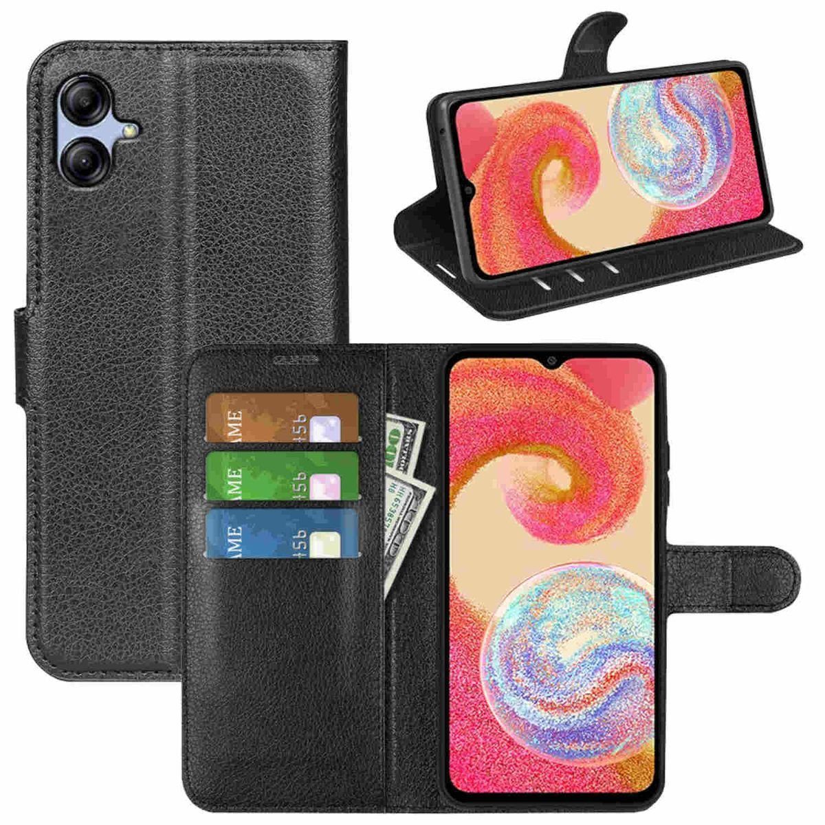 Handyhülle Für Samsung Galaxy A04e Handy Tasche Wallet Premium Schutz Hülle Case Cover Etuis Neu Zubehör