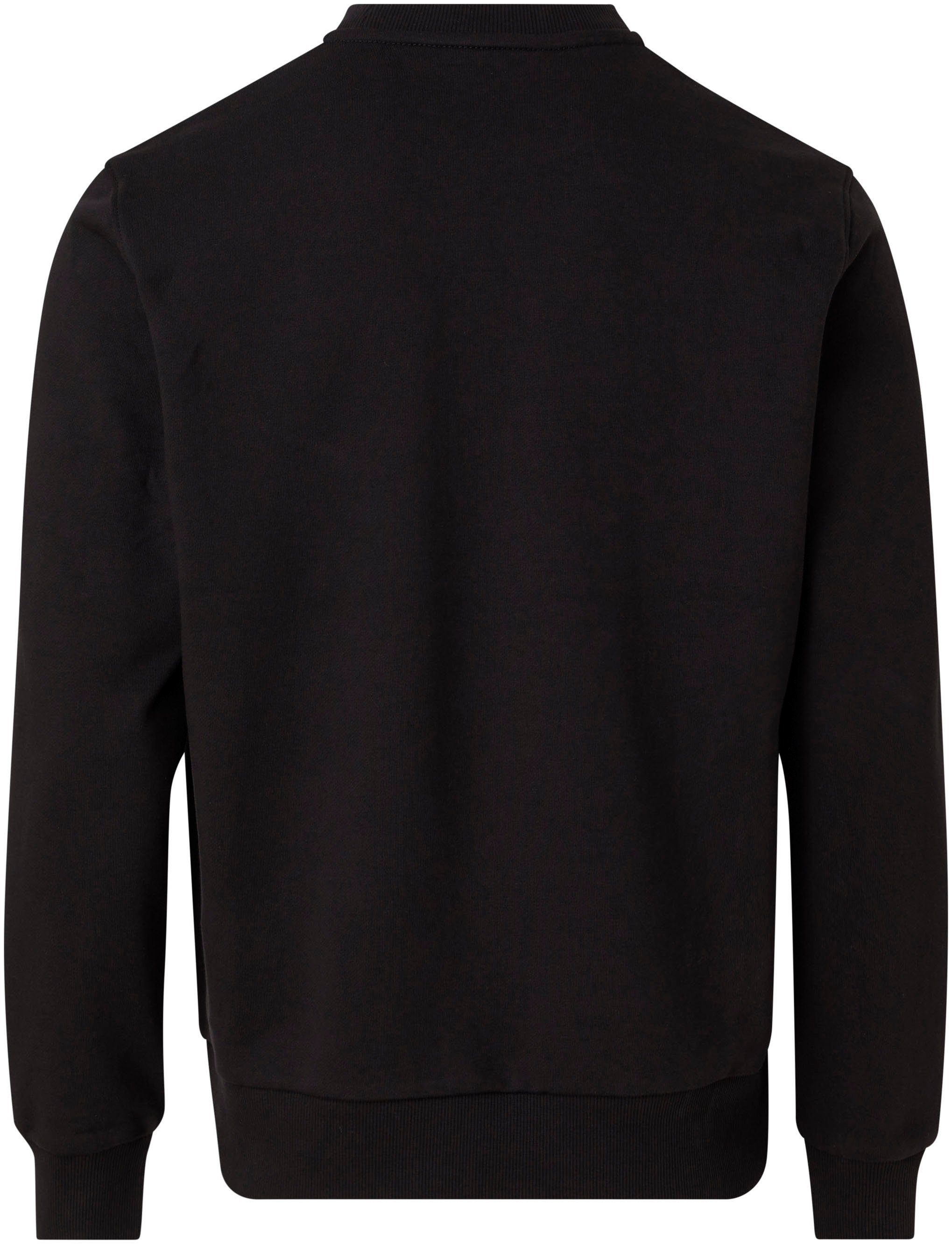 Calvin Klein Sweatshirt Big&Tall Black LOGO BT-GLOSS SWEATSHIRT STENCIL Ck
