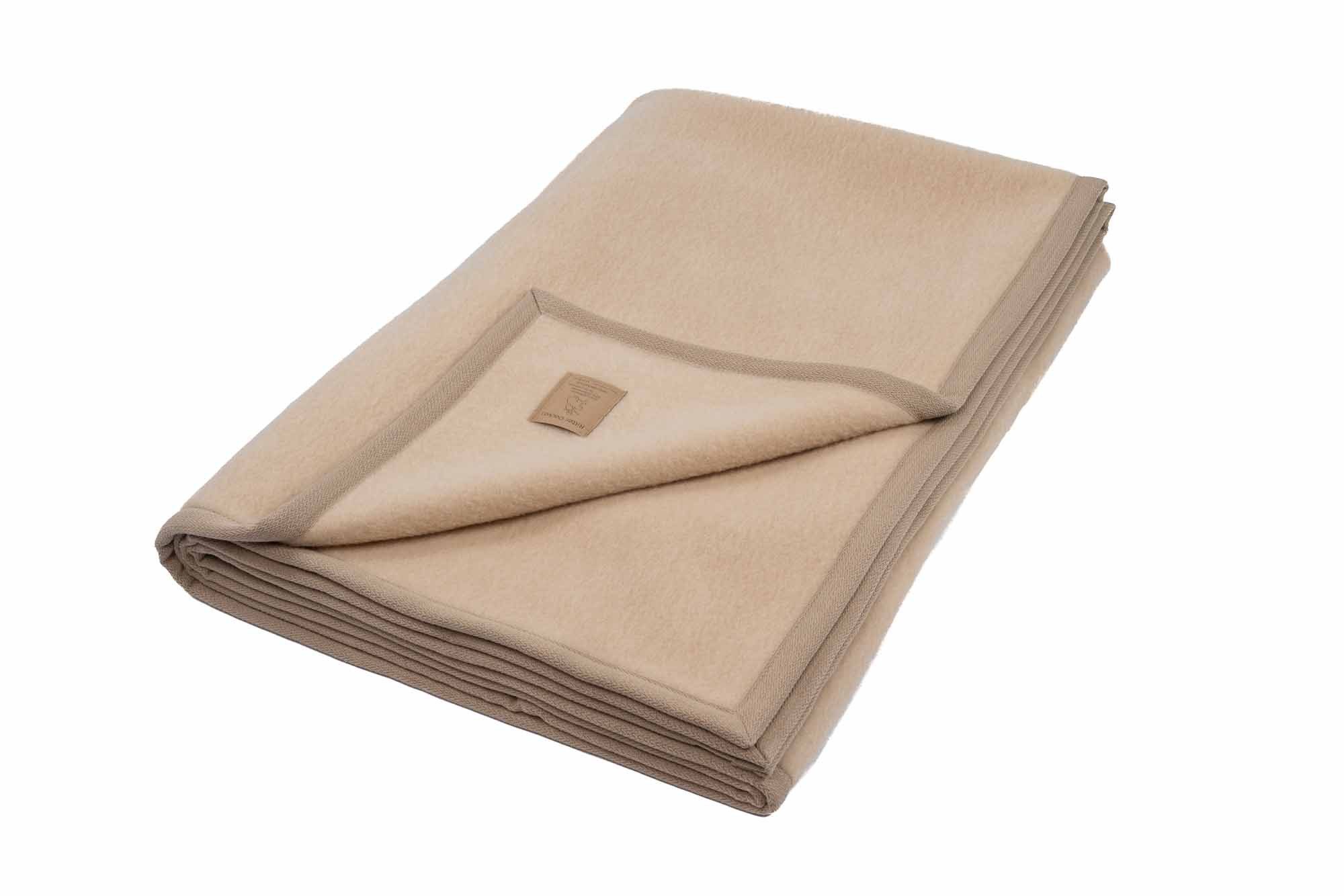 Wohndecke Kaschmirdecke Kalif aus Merinowolle & 20% Kaschmir, extraweich, Ritter Decken, Wolldecke, Kuscheldecke, Sofadecke, Ganzjahresdecke, Made in Germany