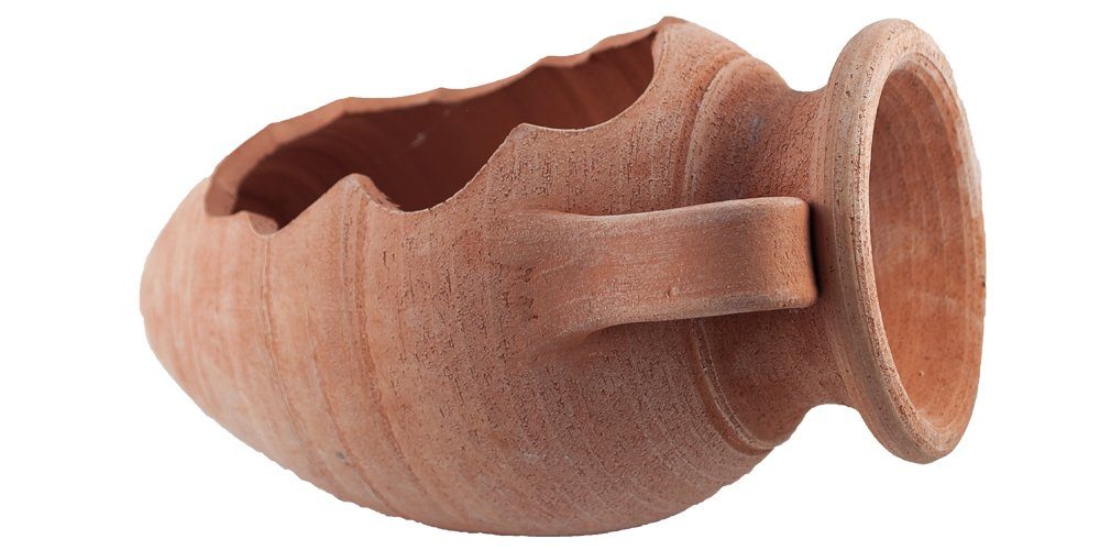 Pflanzkübel Terrakotta Modell "Cubo Rosone" 25cm frostfest