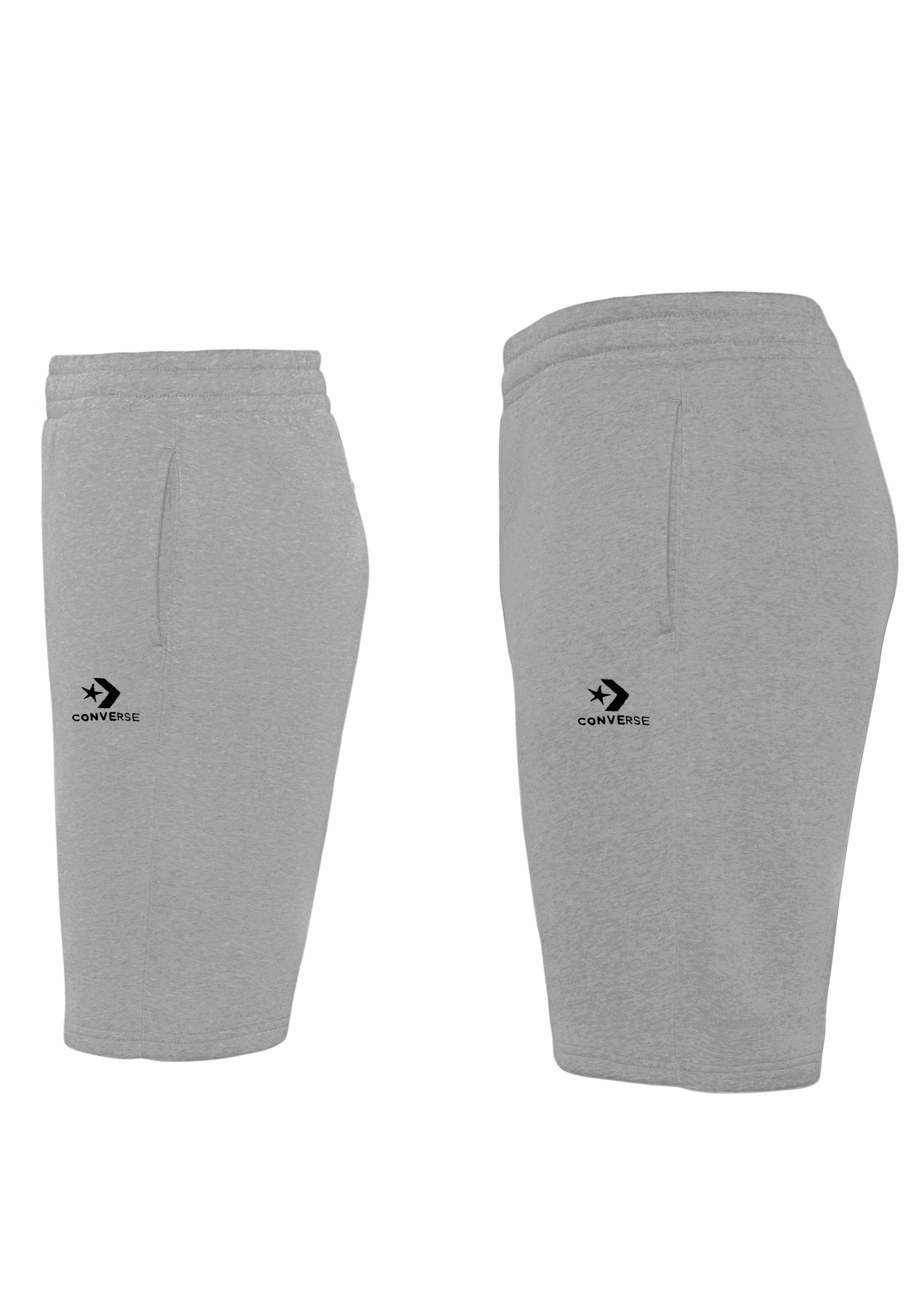 Converse Sweatshorts EMBROIDERED STAR CHEVRON STANDARD-FIT FLEECE SHORT für Fitness und weitere sportliche Aktivitäten, mit Eingrifftaschen