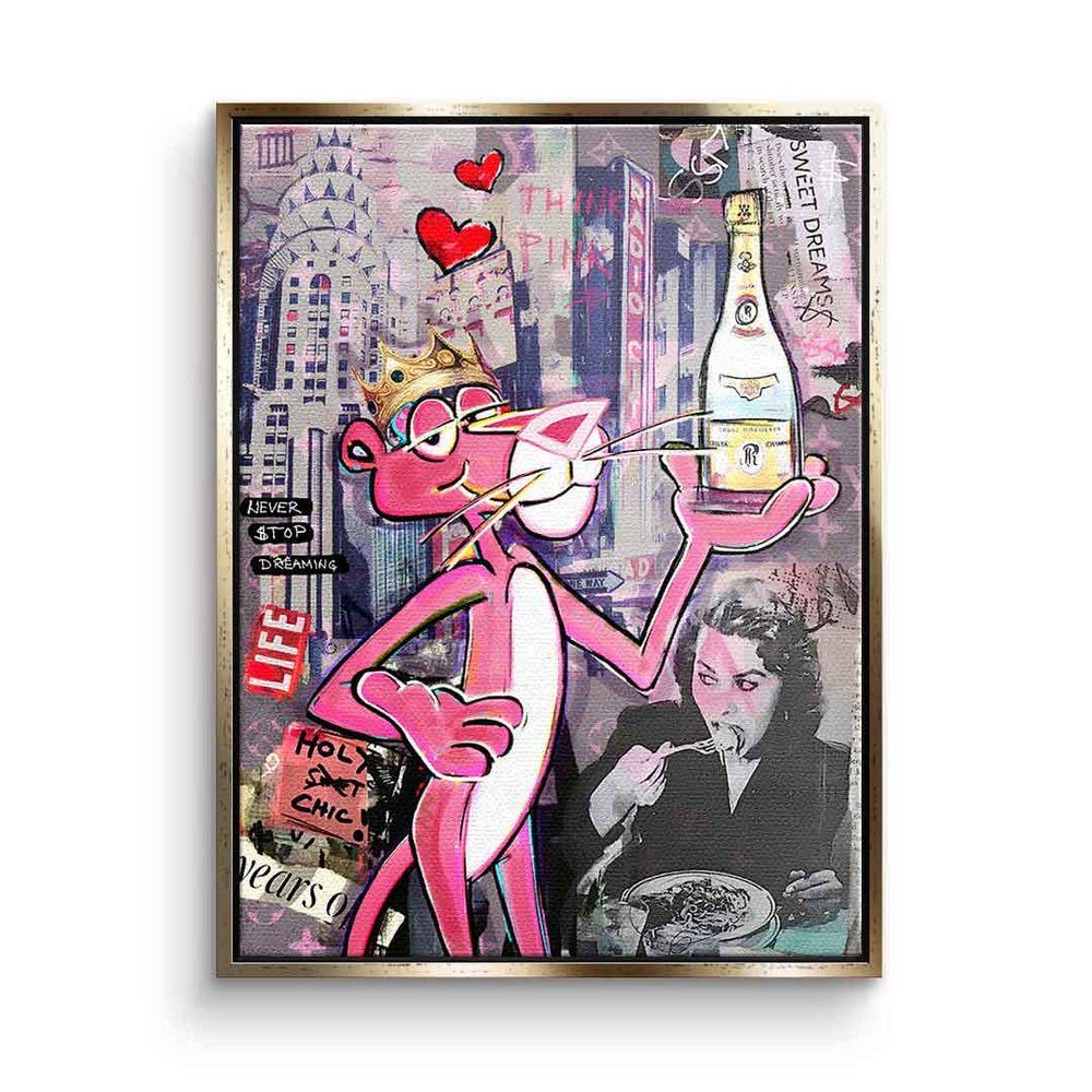 DOTCOMCANVAS® Leinwandbild Pink Panther Cristal, Leinwandbild günstig online kaufen