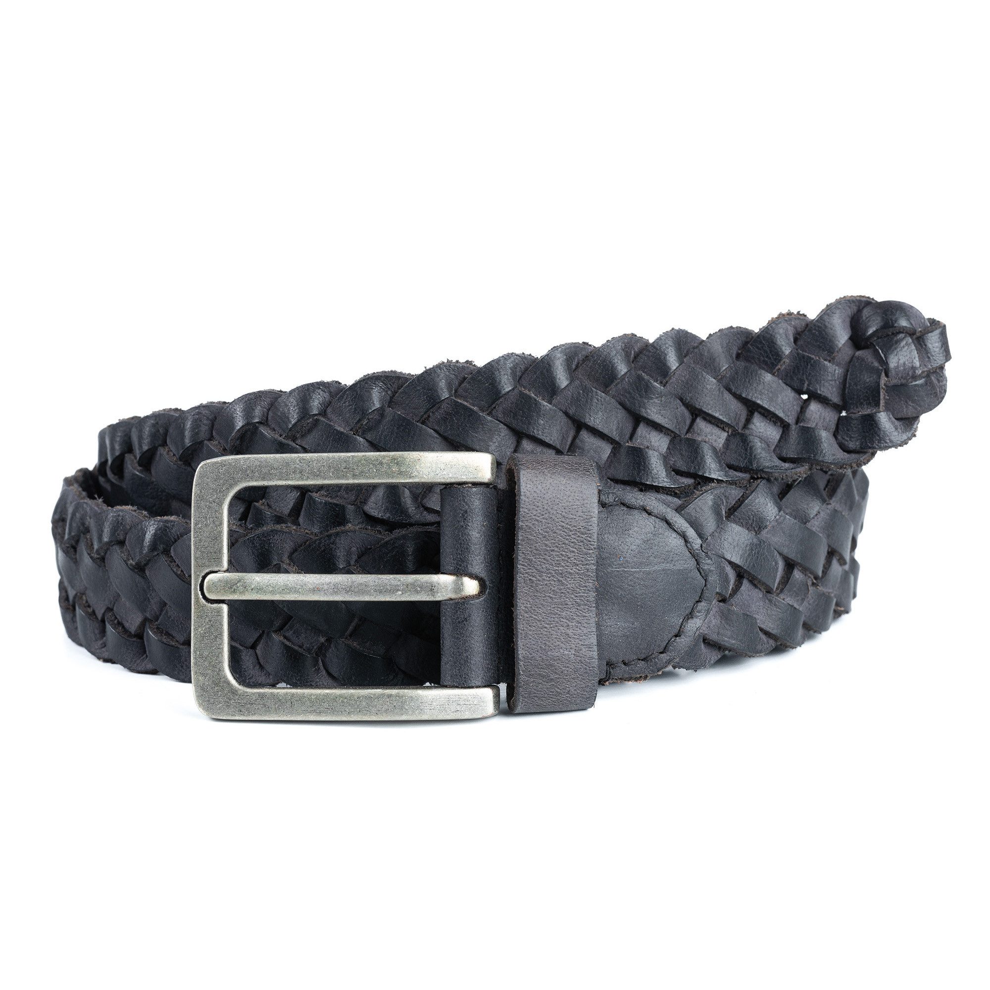 Cbelt Flechtgürtel Braided mit raffinierter Flechtoptik, ECHT LEDER