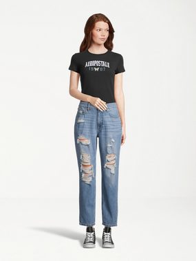 AÈROPOSTALE Regular-fit-Jeans (1-tlg) Cut-Outs