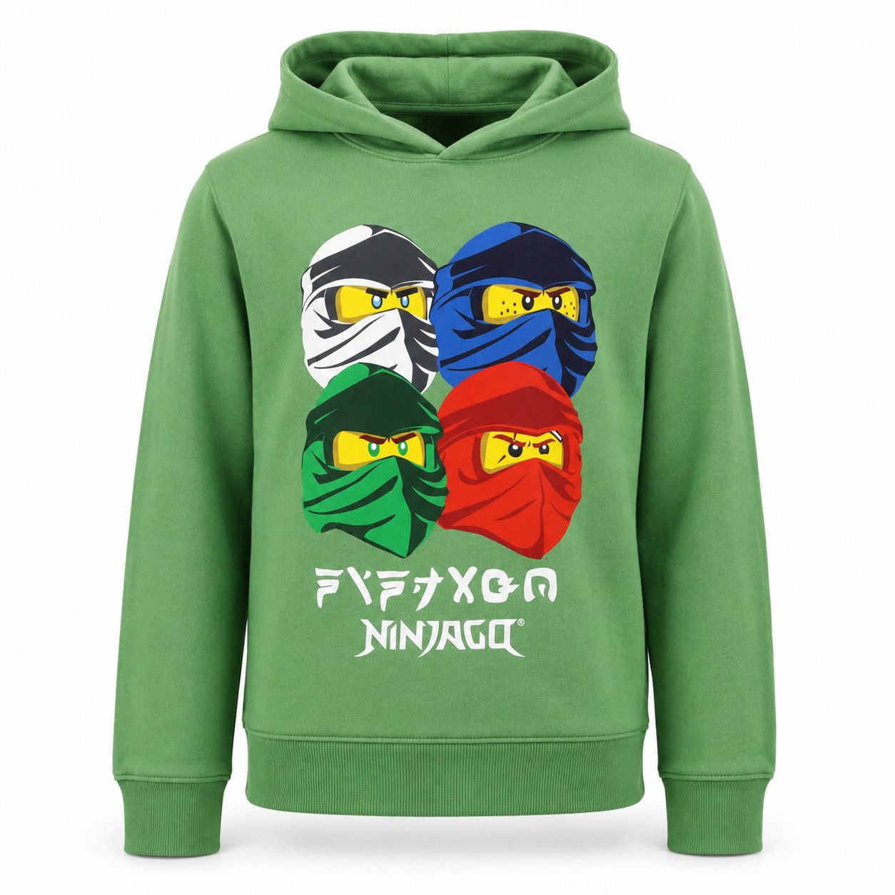 LEGO® Hoodie Lego Ninjago Jungen Kinder Kapuzen Pulli Hoodie Gr. 98 bis 128, Baumwolle