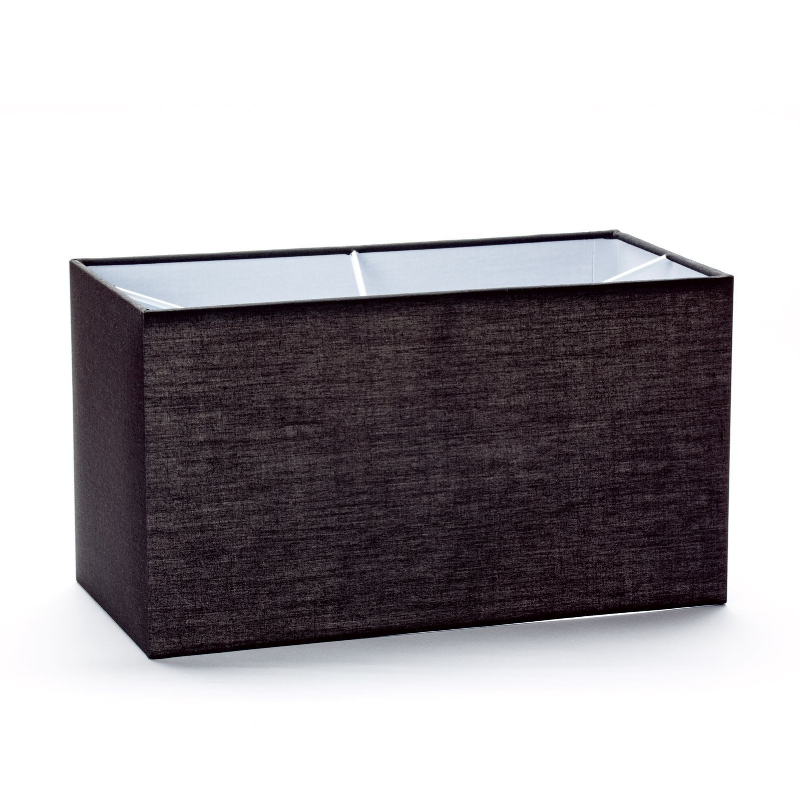 Orion Leuchten Lampenschirm Rechteckiger Lampenschirm 32 x 16 x 18 cm schwarz