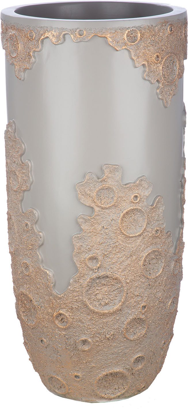 GILDE Übertopf Übertopf XXL rund Moon, nicht wasserdicht