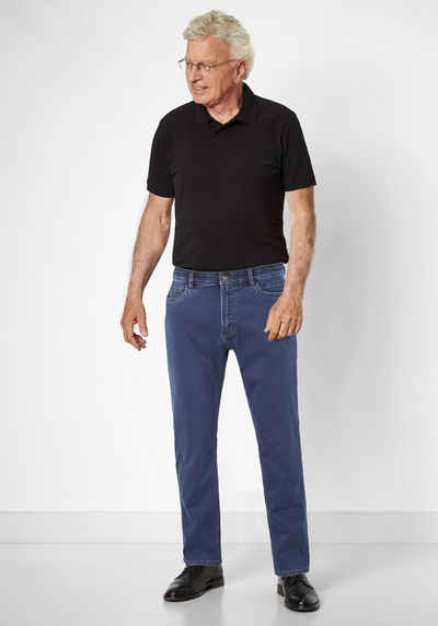 Suprax Stretch-Jeans Superstretch Denim 5-Pkt mit Komfortbund und Sicherheitstasche