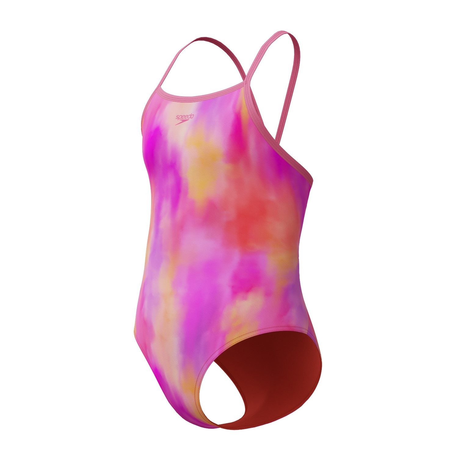 Speedo Badeanzug Schwimmanzug mit Print chlorbeständig und schnelltrocknend