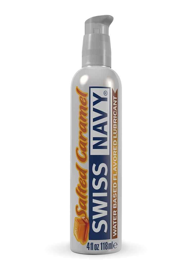 Gleitgel Swiss Navy Salted Caramel Flavored Lubricant 118ml/4oz