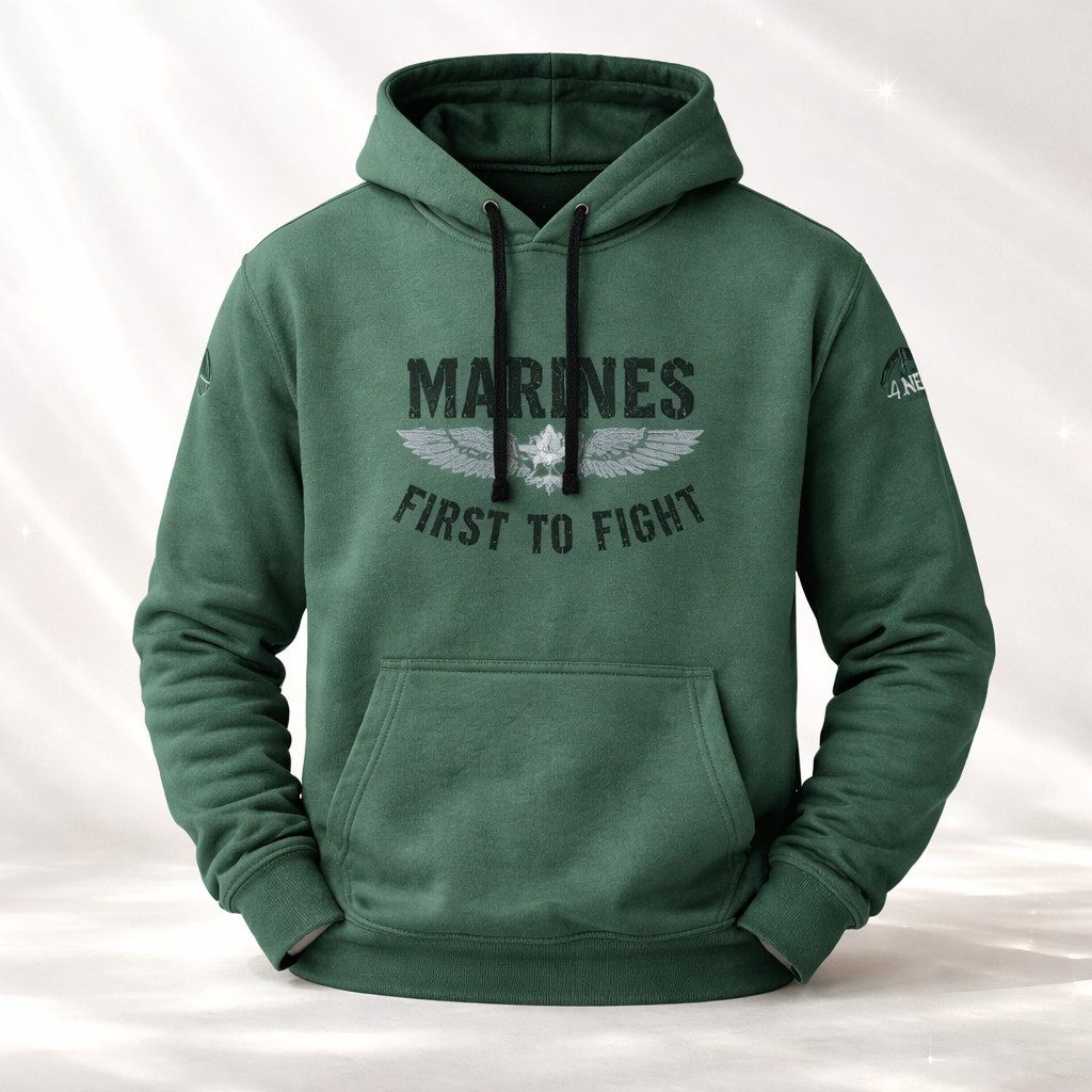 NexGenOutfits Fleecepullover Herren Hoodie Kapuzenjacke Baumwolle Fleece Sweatjacke