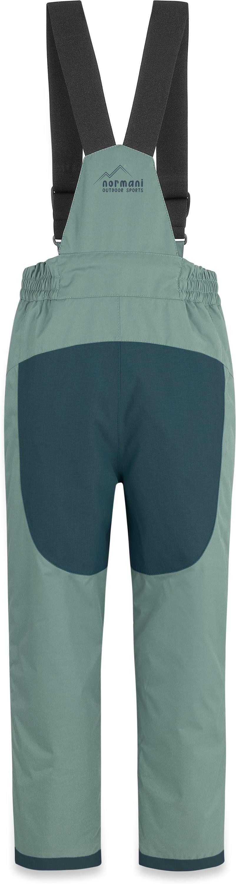 normani Schneehose Kinder Winterhose Salcha Gefütterte Thermohose mit abnehmbaren Hosenträgern -Junge und Mädchen