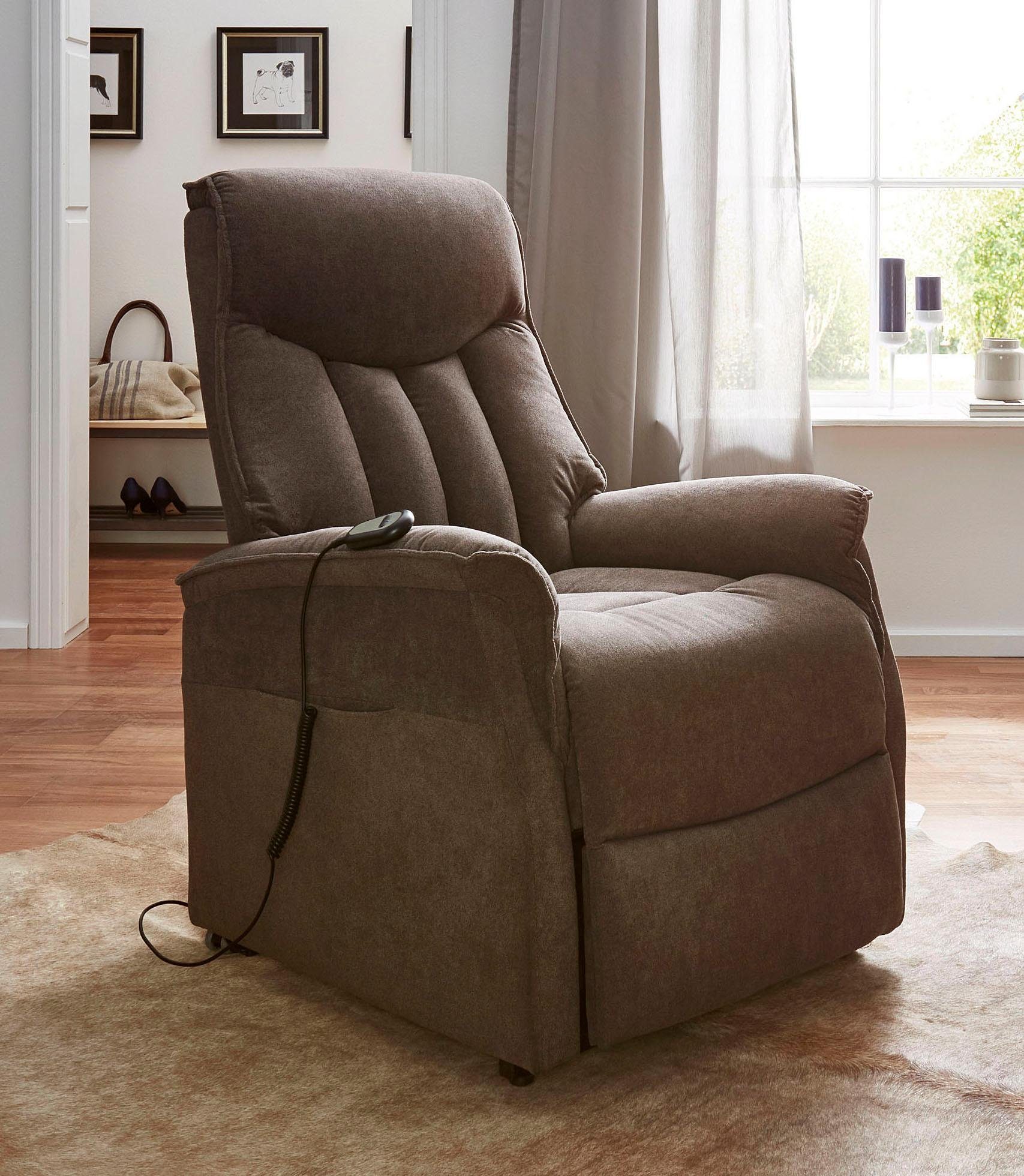 Duo Collection Fernsehsessel XXL, mit Aufstehhilfe, bis 150 kg