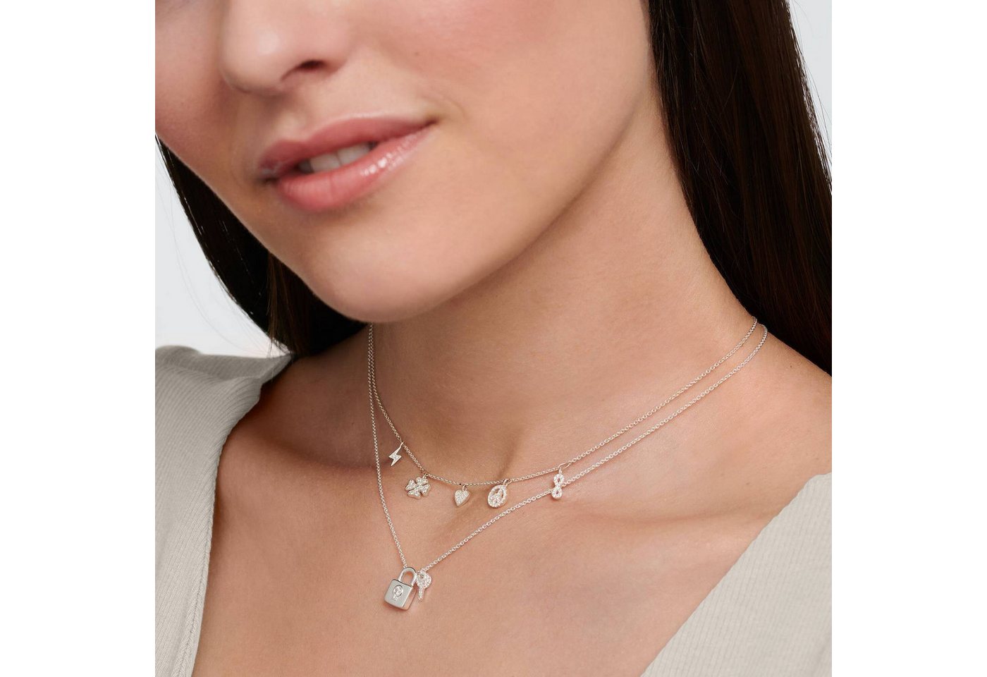 THOMAS SABO Kette mit Anhänger KE2122-0... THOMAS SABO Kette mit Anhänger KE2122-0...