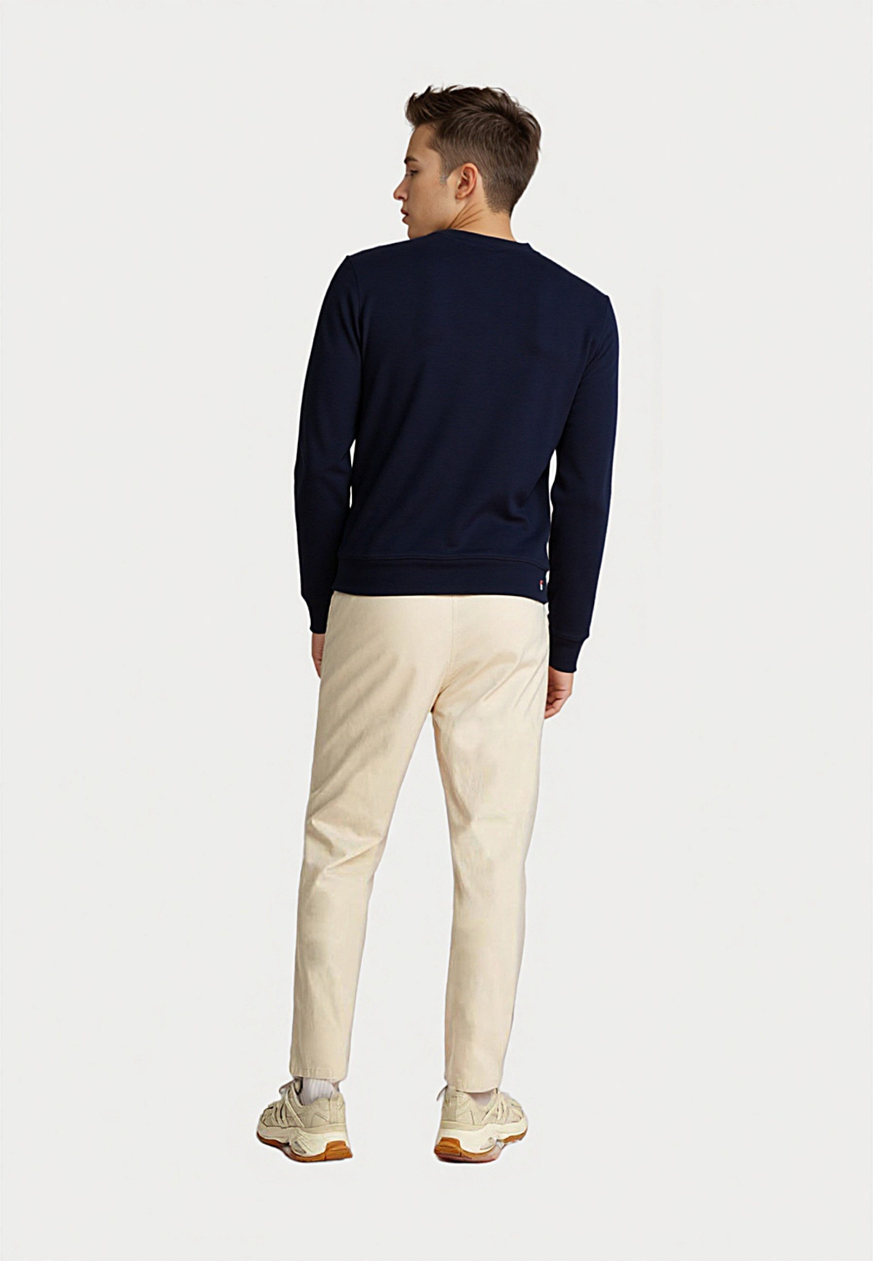 U.S. Polo Assn. Sweatshirt Sweater Pullover mit Stickerei (1-tlg)