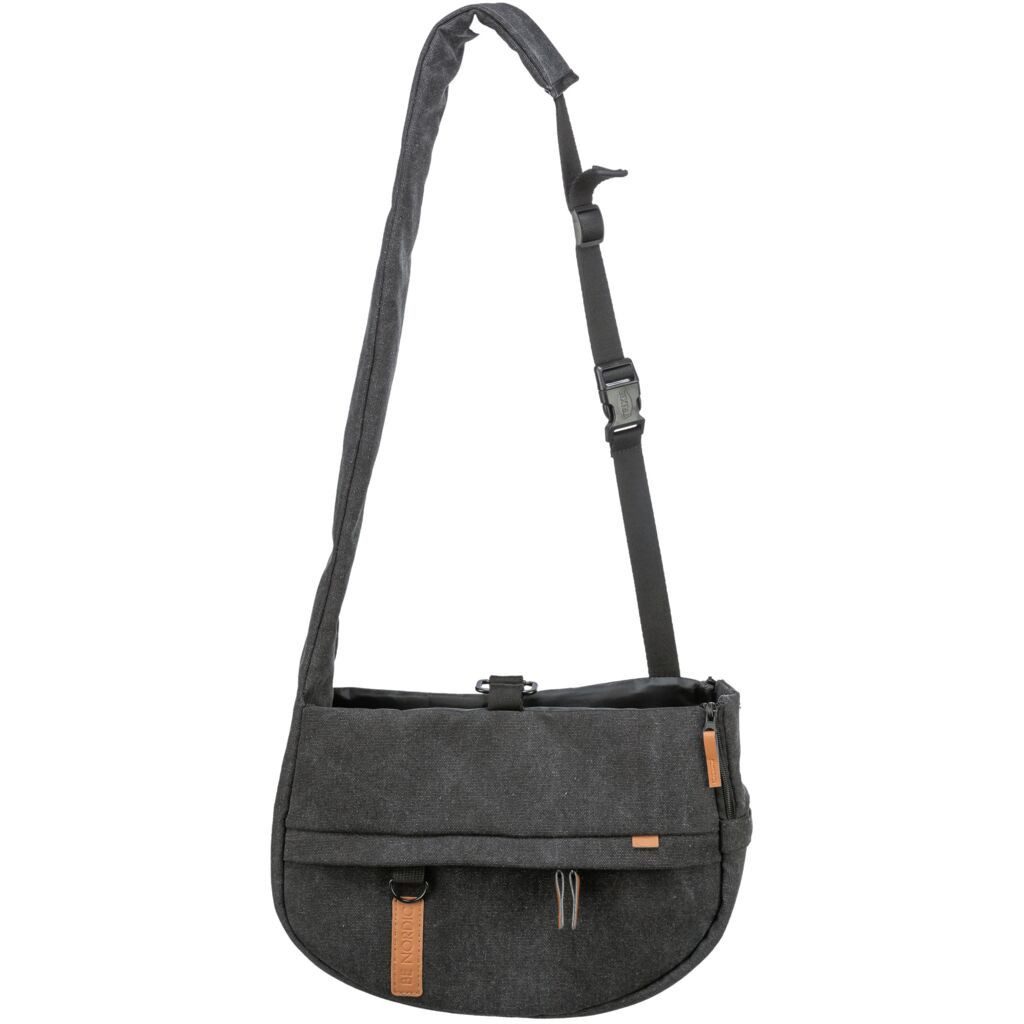 TRIXIE Tiertransporttasche BE NORDIC Tasche Ingrid - schwarz - 35 × 25 × 13 cm