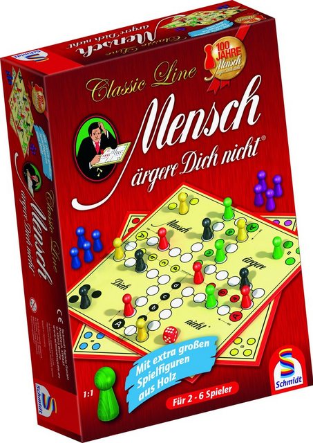 Image of Schmidt Spiele Spiel, »Classic Line, Mensch ärgere Dich nicht®«, mit großen Spielfiguren, Made in Germany