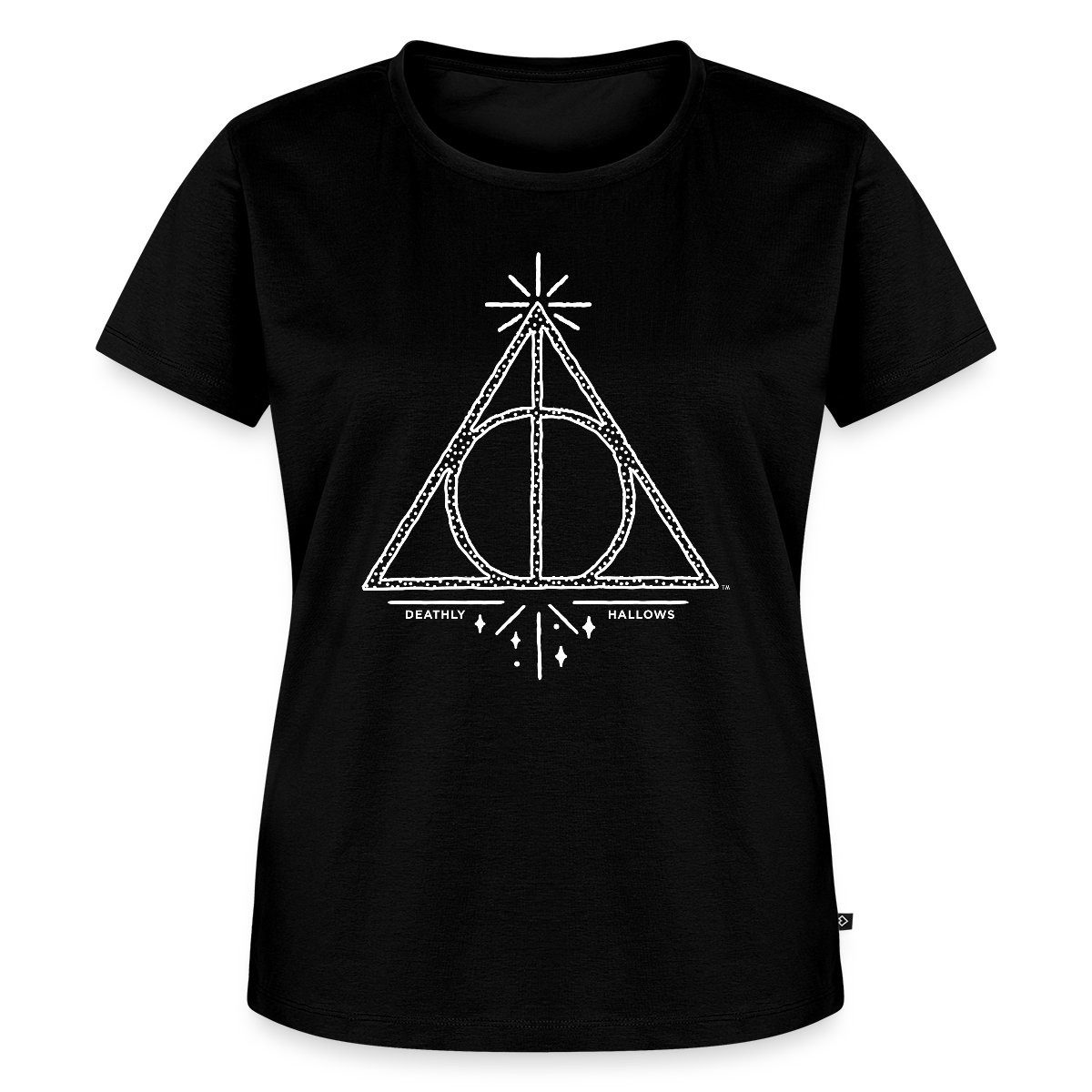 Spreadshirt T-Shirt Harry Potter Heiligtümer des Todes Symbol Frauen Premium T-Shirt (1-tlg)