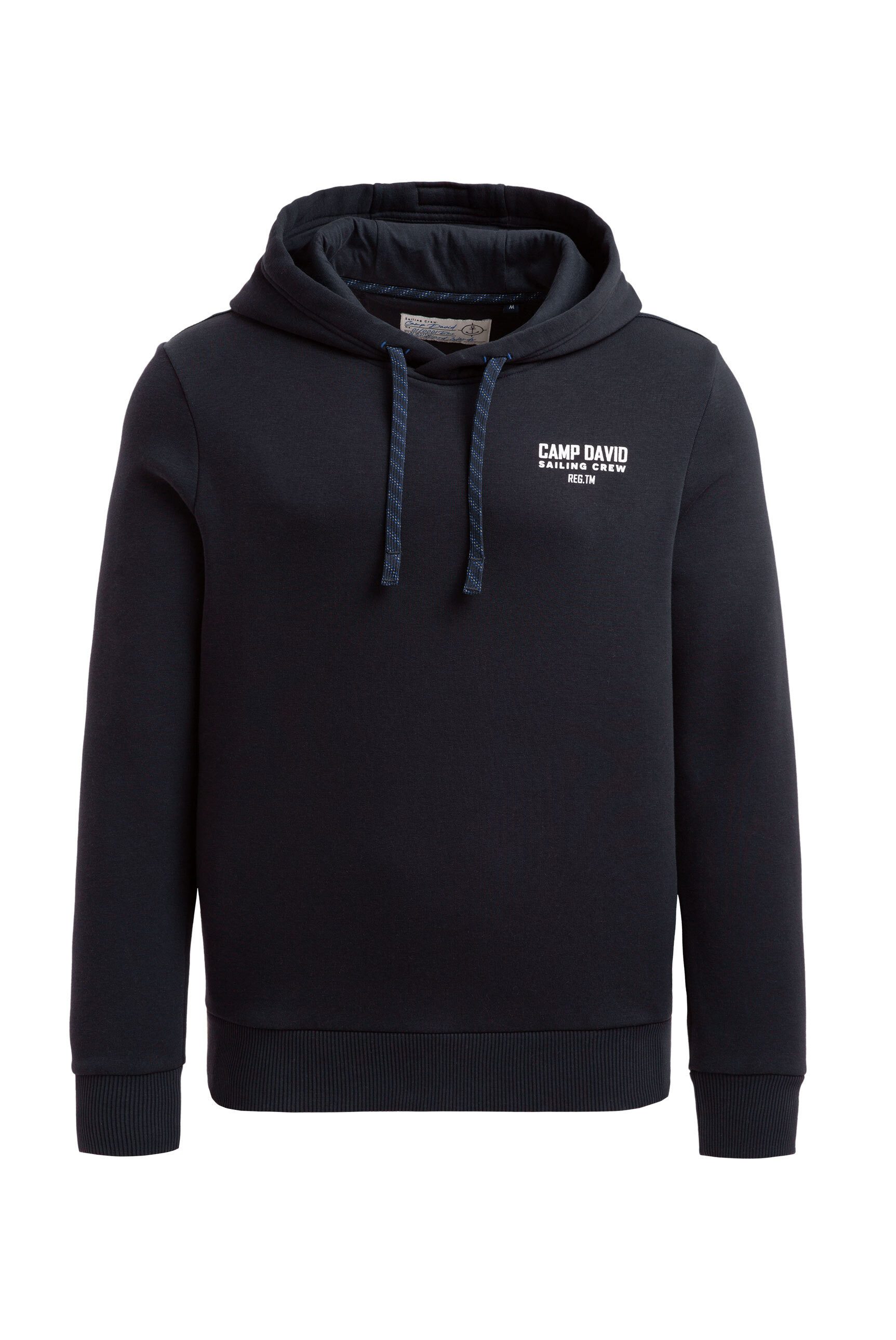 CAMP DAVID Kapuzensweatshirt mit reflektierenden Details