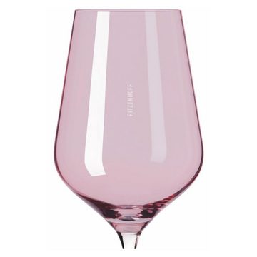 Ritzenhoff Weinglas Fjordlicht, Glas, Pink H:23.6cm D:9.4cm Glas