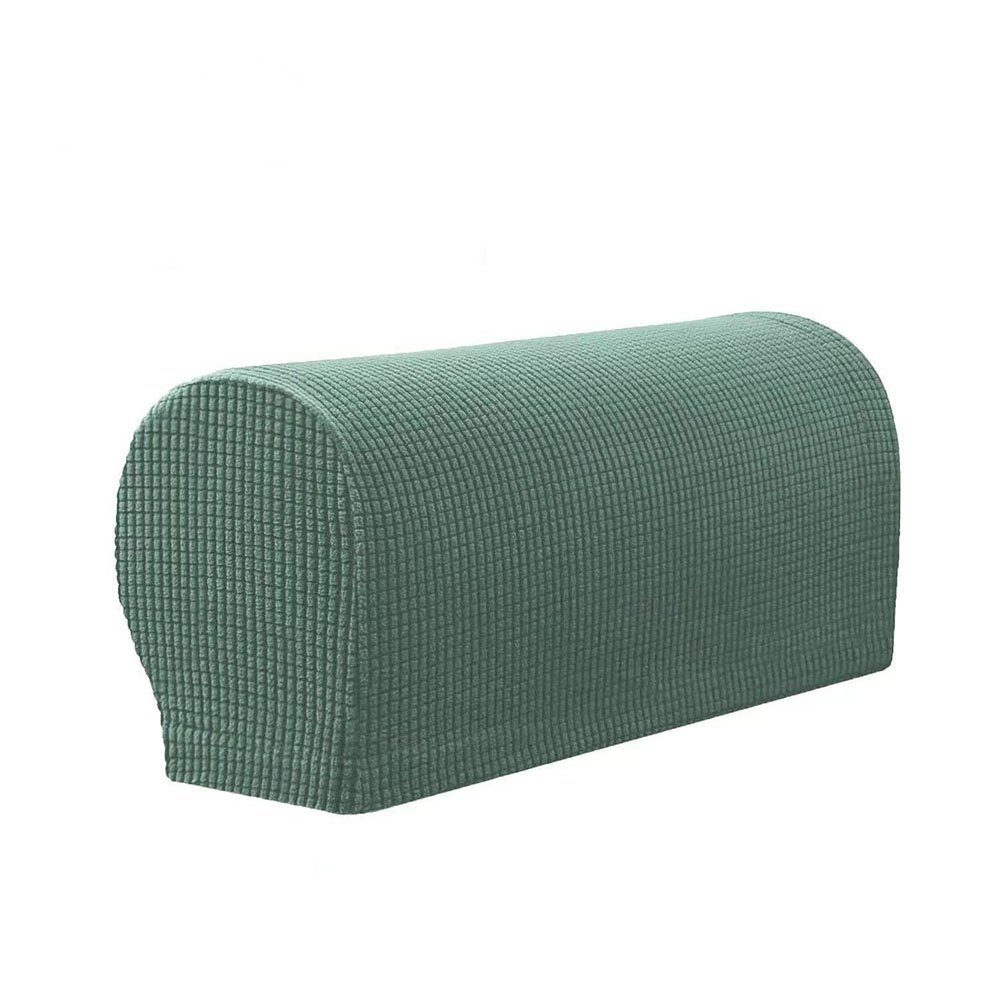 Grün 53*28*21cm 2 Stück Stretch Sofa-Armlehnenbezüge FELIXLEO Sesselschoner