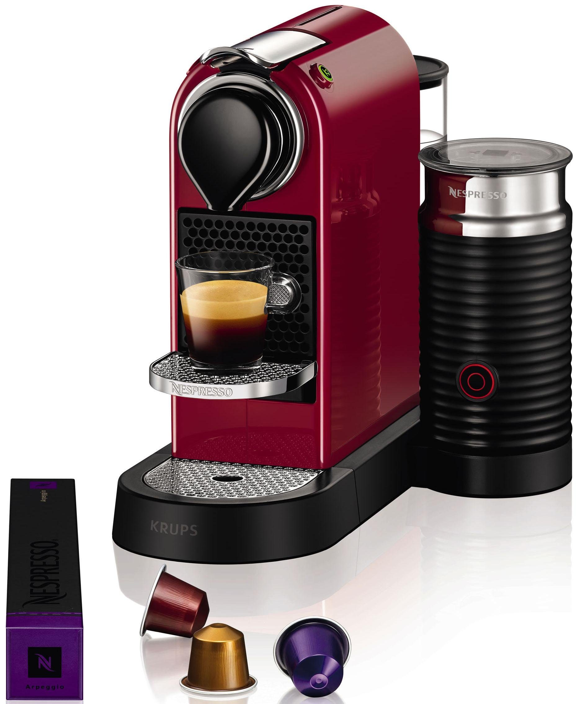 Nespresso Kapselmaschine NESPRESSO XN7605 CitiZ&milk, mit Aeroccino Milchaufschäumer online