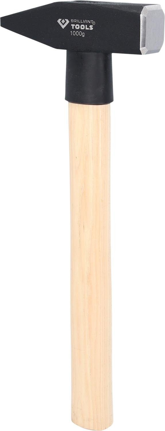 Hammer Schlosserhammer mit Hickory-Stiel, 1000 g