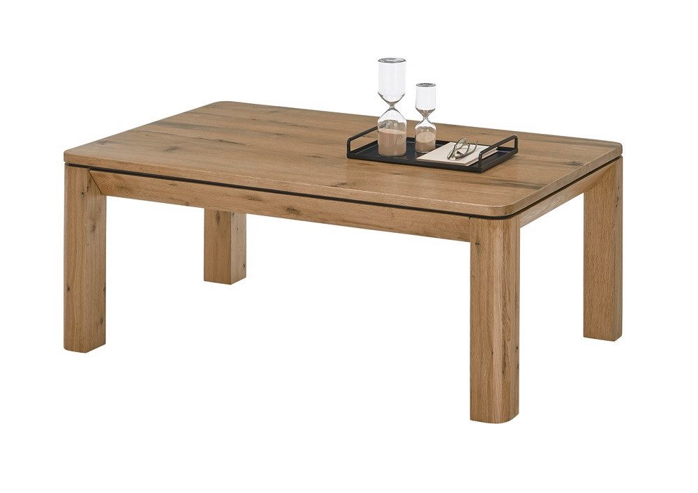 MCA furniture Couchtisch Couchtisch Zwolle, Eiche, mit Schubkasten, 110X70 (no-Set), Breite 110 cm, Tischplatte aus Massivholz
