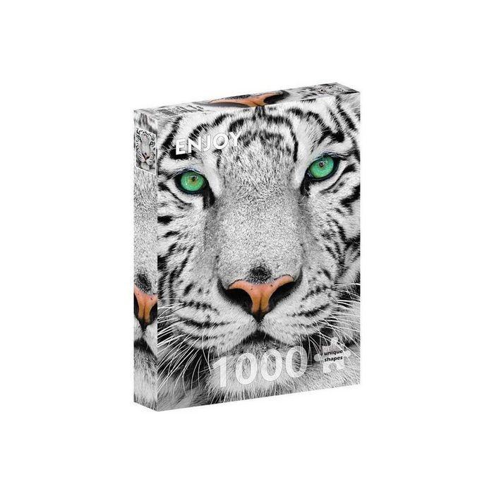 ENJOY Puzzle Puzzle ENJOY-1257 - White Siberian Tiger Puzzle 1000 Teile Puzzleteile