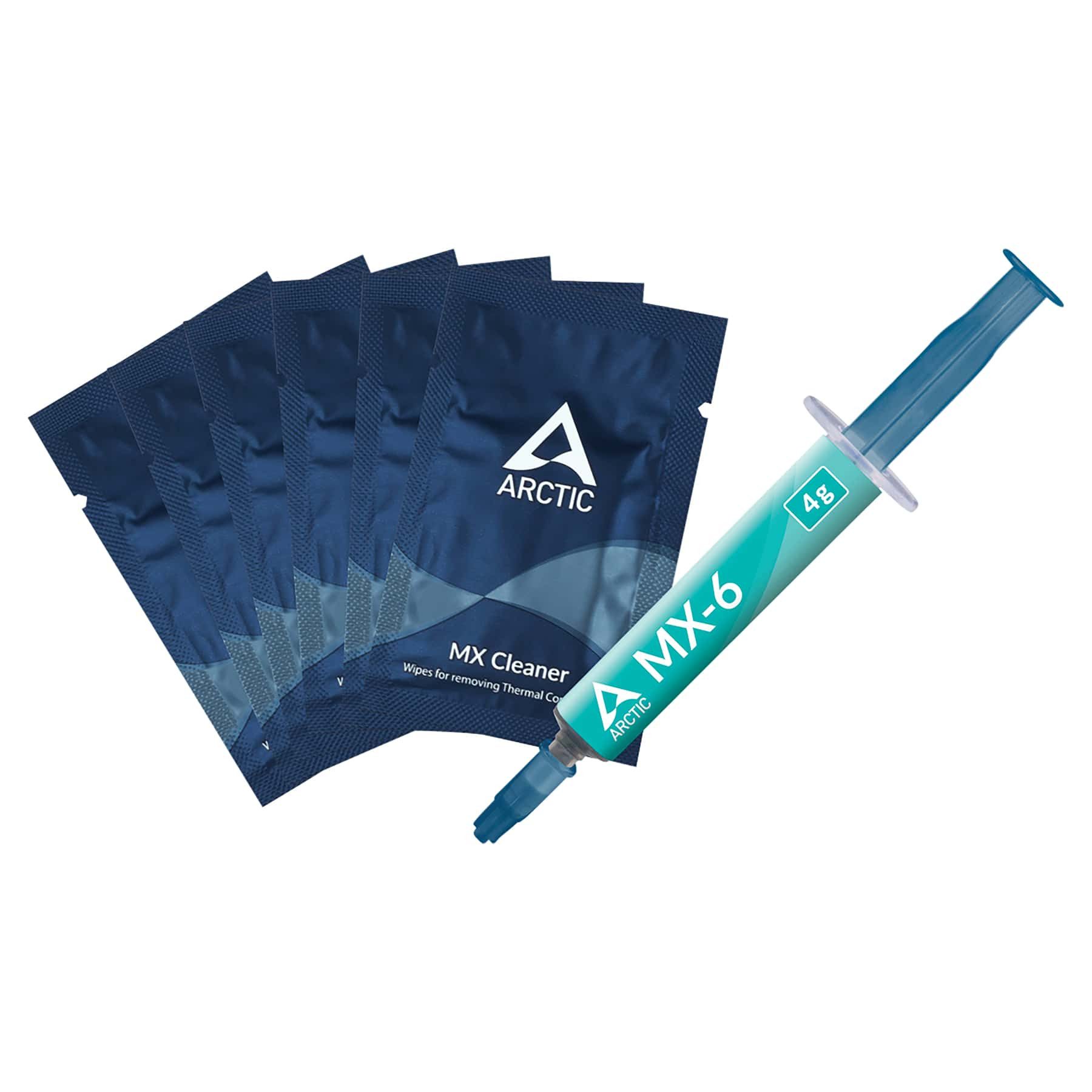Arctic Montagezubehör ARCTIC Wärmeleitpaste MX-6 4g + 6x MX Cleaner