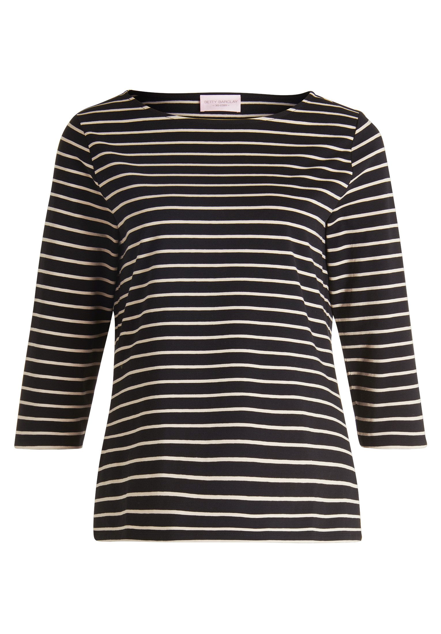 Betty Barclay 3/4-Arm-Shirt Damen mit U-Boot-Ausschnitt (1-tlg) günstig online kaufen