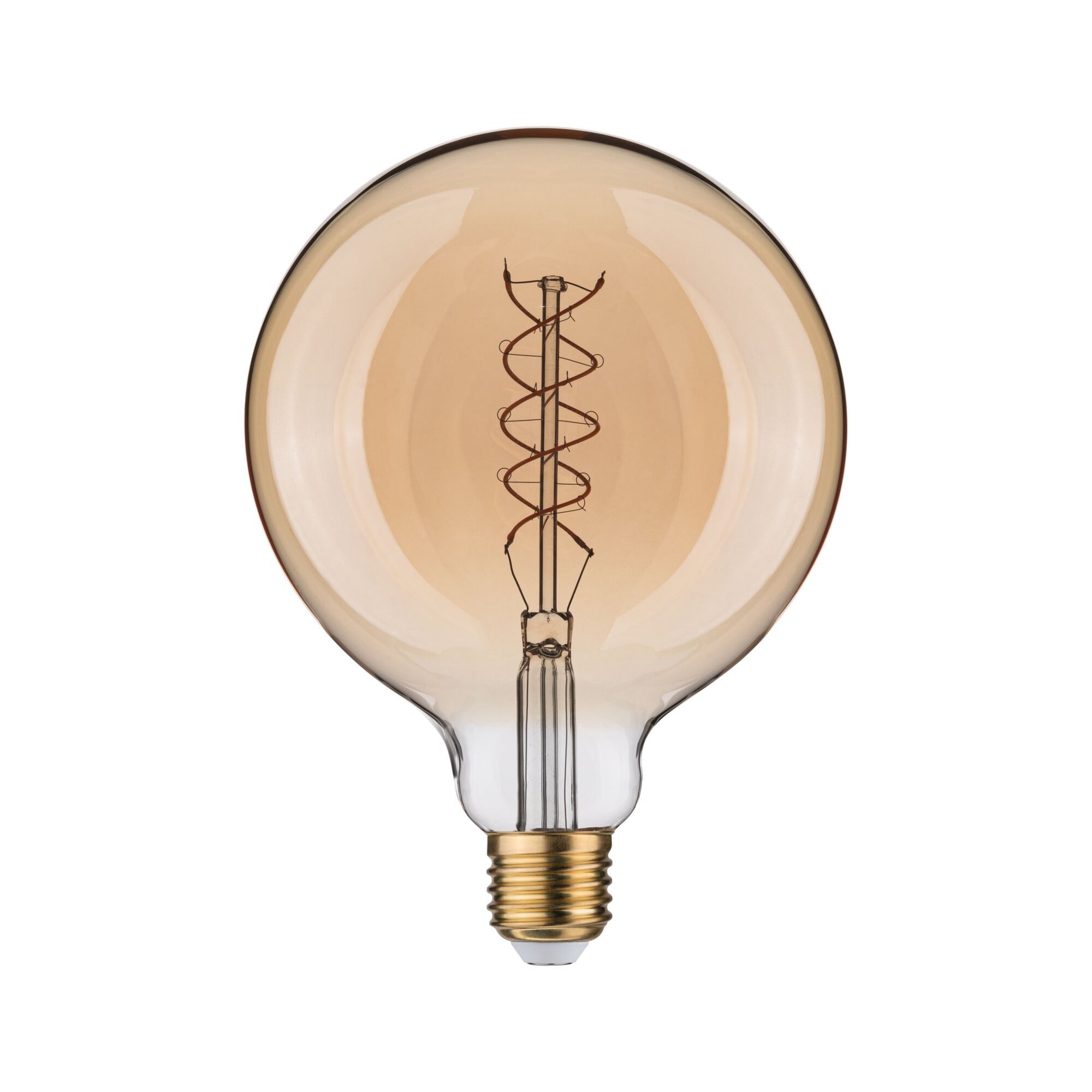 Paulmann LED-Leuchtmittel Rustic Shine G125 300lm 4,2W 1800K S gold 230V, E27, 1 St.