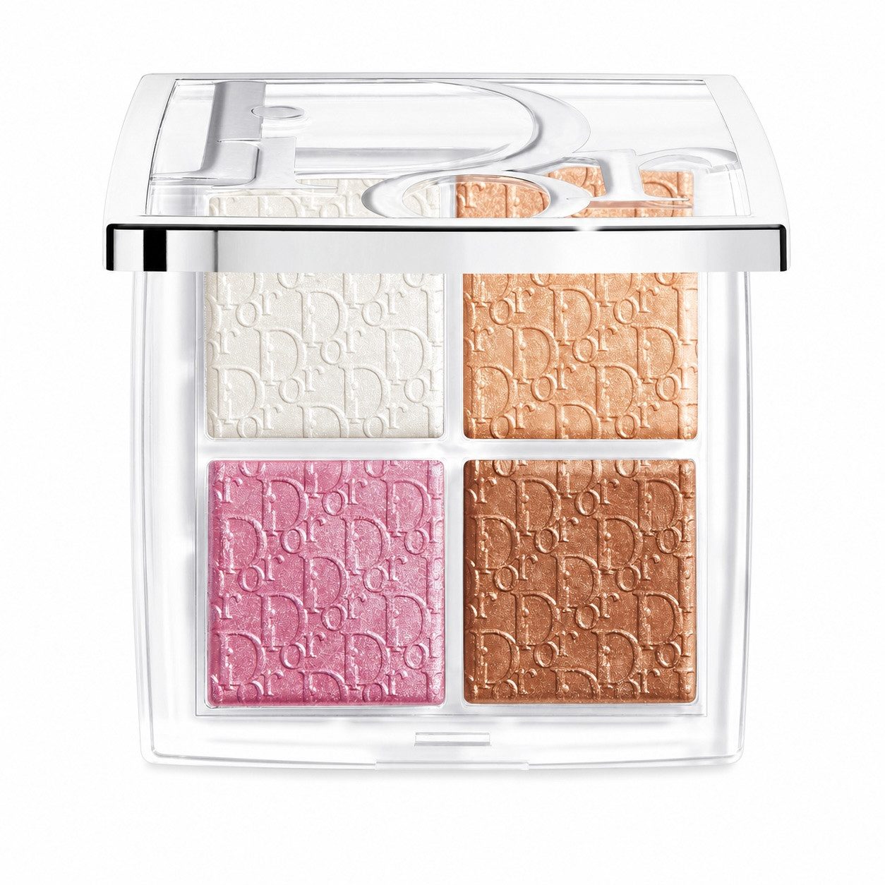 Dior Highlighter-Palette Backstage Glow Maximizer Palette 001 Universal Glow, 1-tlg., Multi-Use Highlighter- und Rouge-Palette