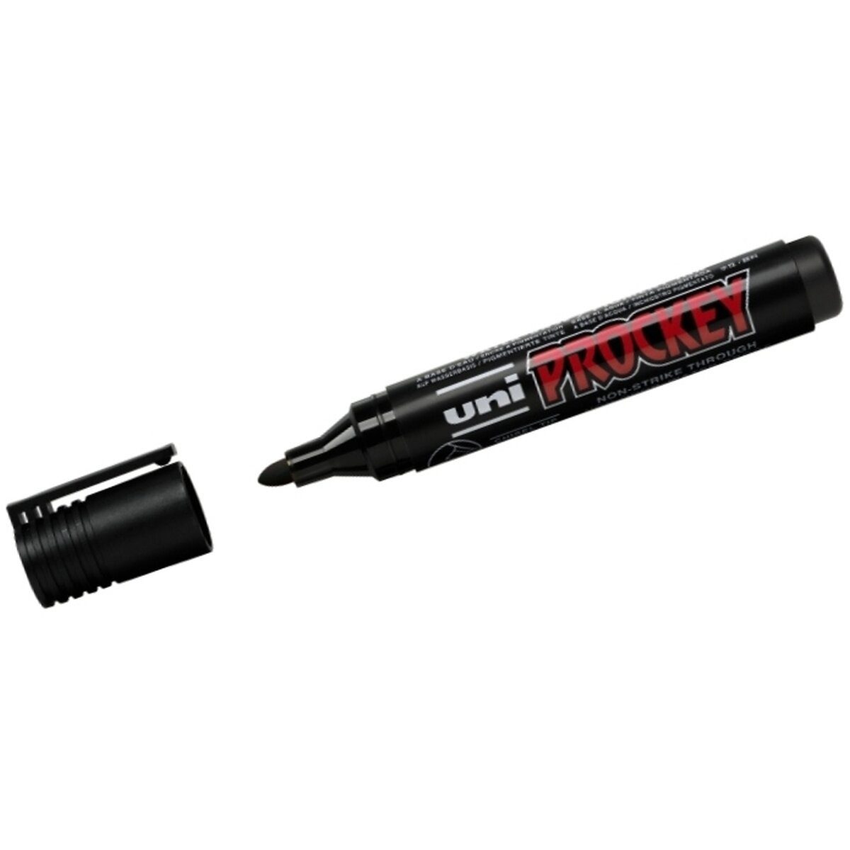 Faber-Castell Permanentmarker Marker Uni-Prockey Rundspitze Schreibschwarz
