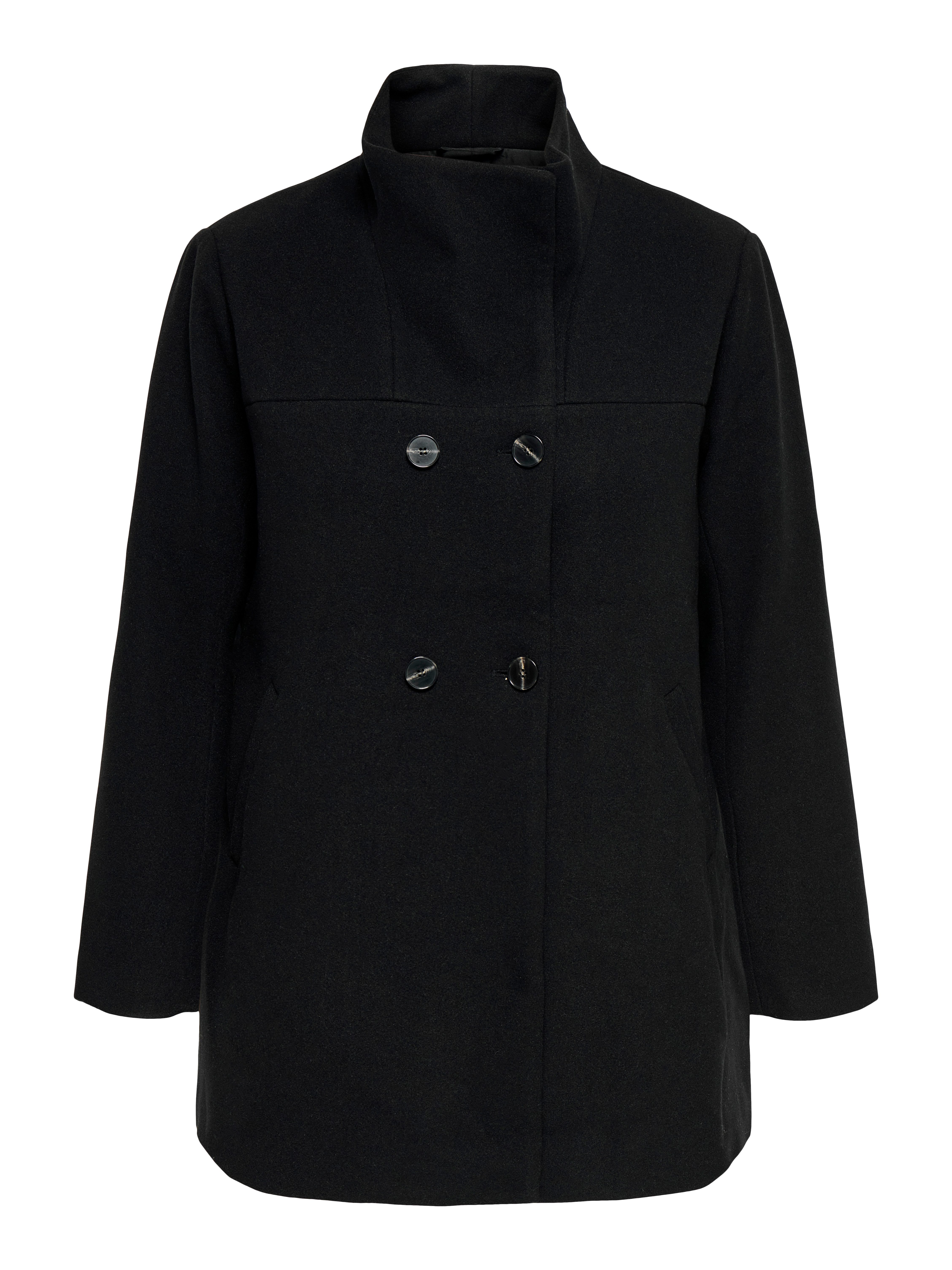 ONLY CARMAKOMA Kurzmantel CARBLAKE LIFE DB COAT BF OTW günstig online kaufen