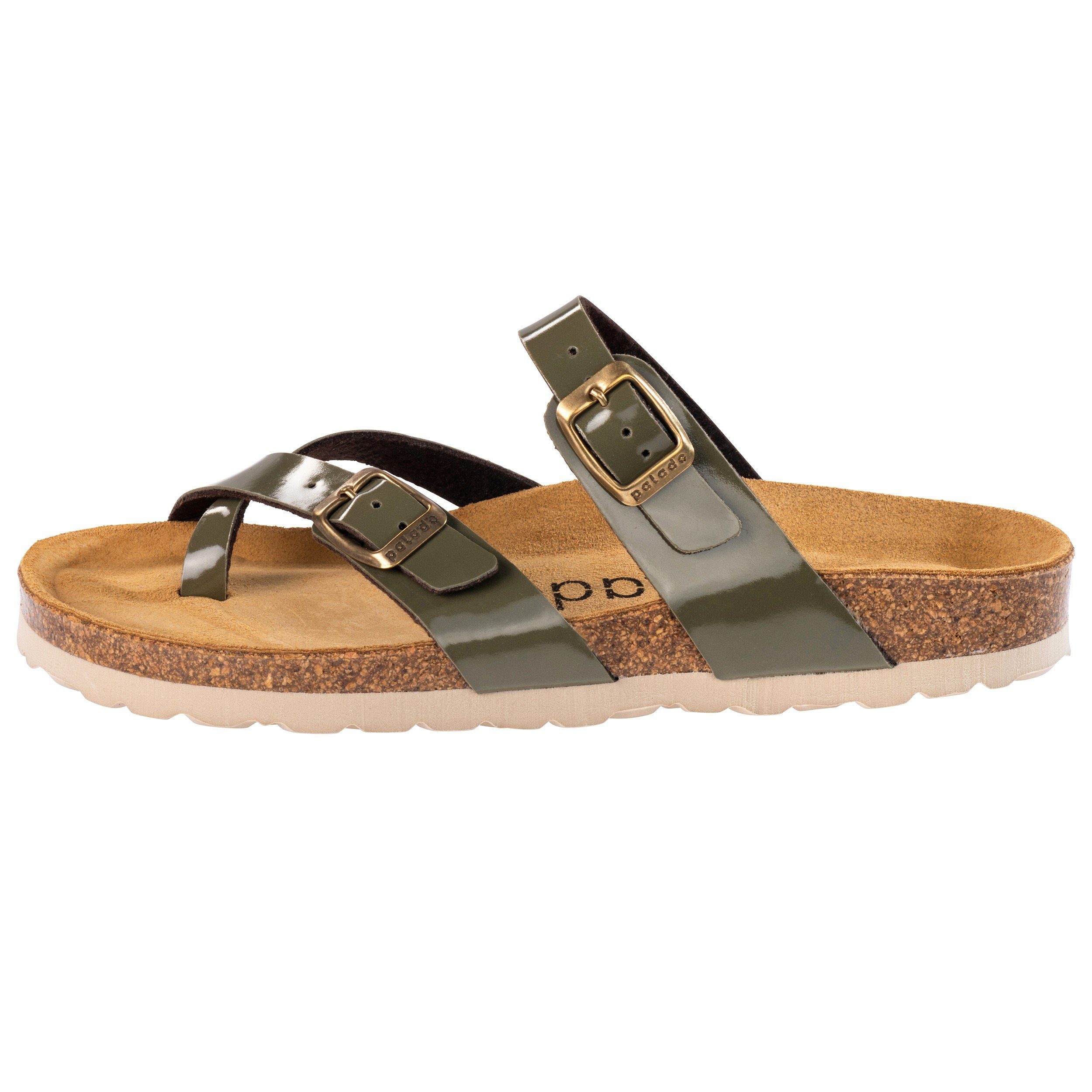 Palado Palado Cres 0468 Pantolette (16701126) Olive Lack