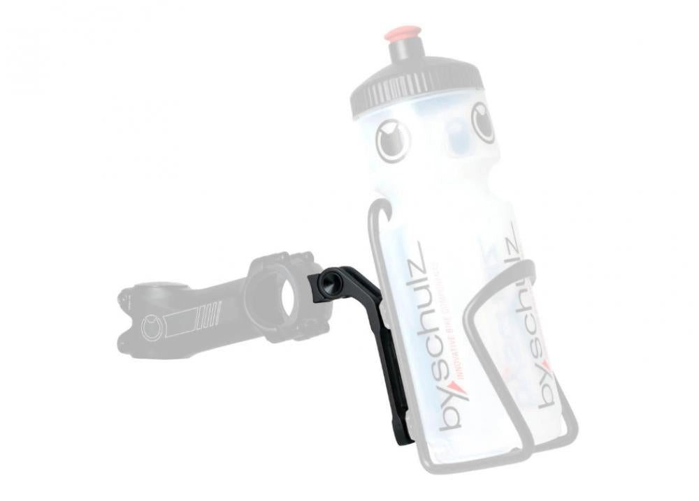 by.schulz Fahrradlenker by Schulz SDS-Adapter-Set Bottleholder schwarz Alu mit SDS Link 10 B6