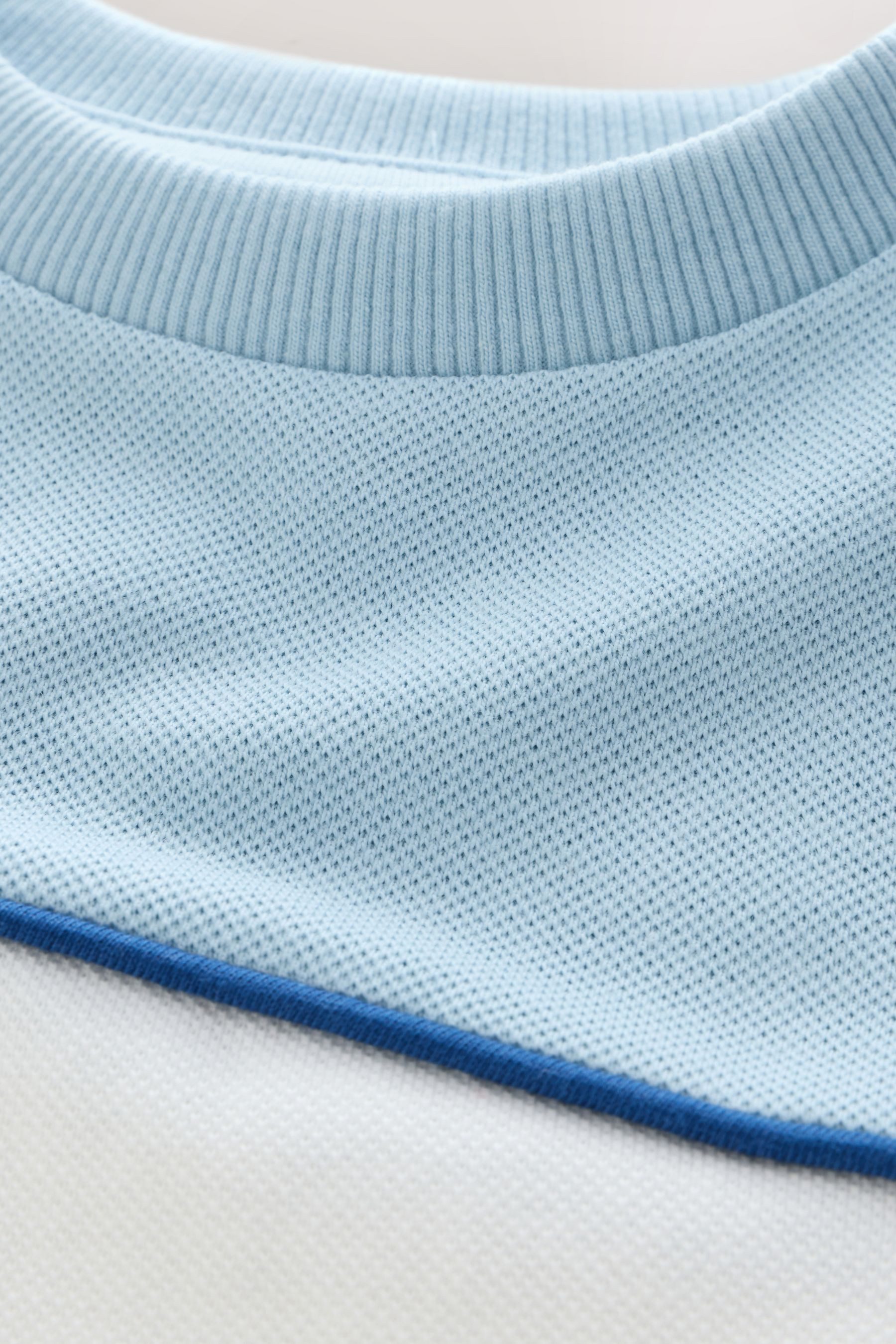Next T-Shirt T-Shirt in Colourblock-Optik (1-tlg)