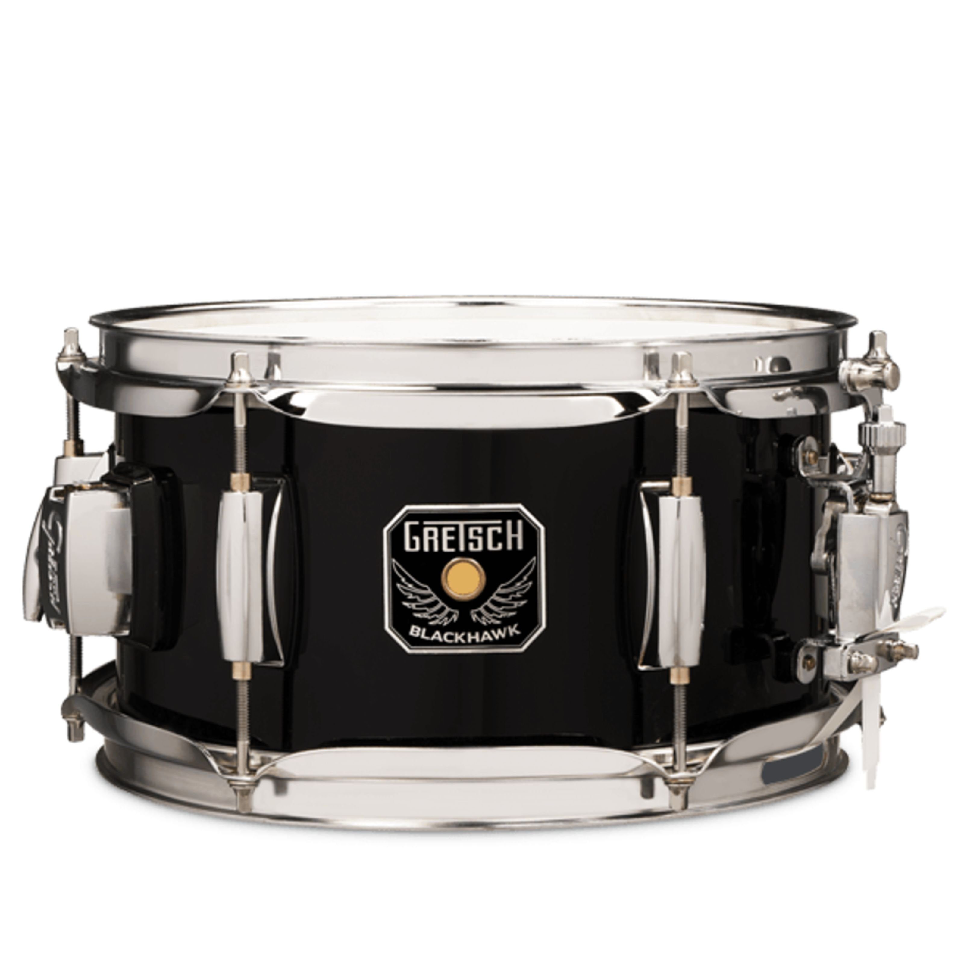 Gretsch Snare Drum,Mighty Mini Snare 10"x5,5", Black, incl. GTS Mount, Schlagzeuge, Snare Drums, Mighty Mini Snare 10"x5,5" Black GTS Mount - Snare Drum
