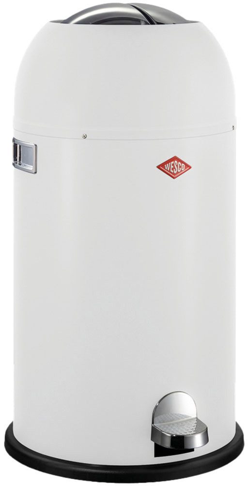 WESCO Mülleimer Kickmaster, Abfallsammler mit Dämpfer, 33 Liter