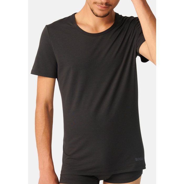 Sloggi Unterhemd Ever Cool (1-St) T-Shirt - Baumwolle - Kurzarm Shirt mit Kühl-Effekt