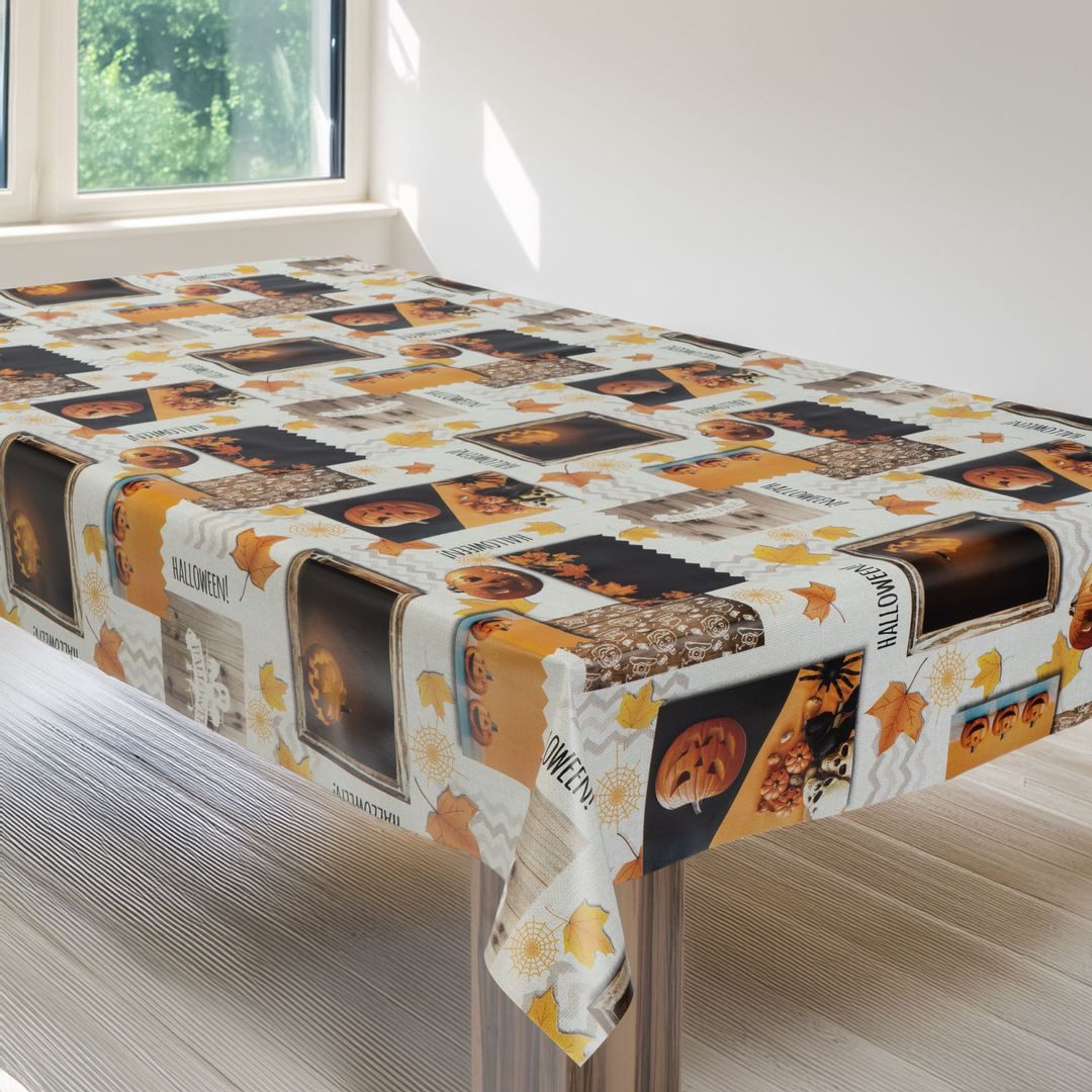 laro Tischdecke Wachstuchtischdecke Herbst Mix PVC Eckig – Bild 4 von 5