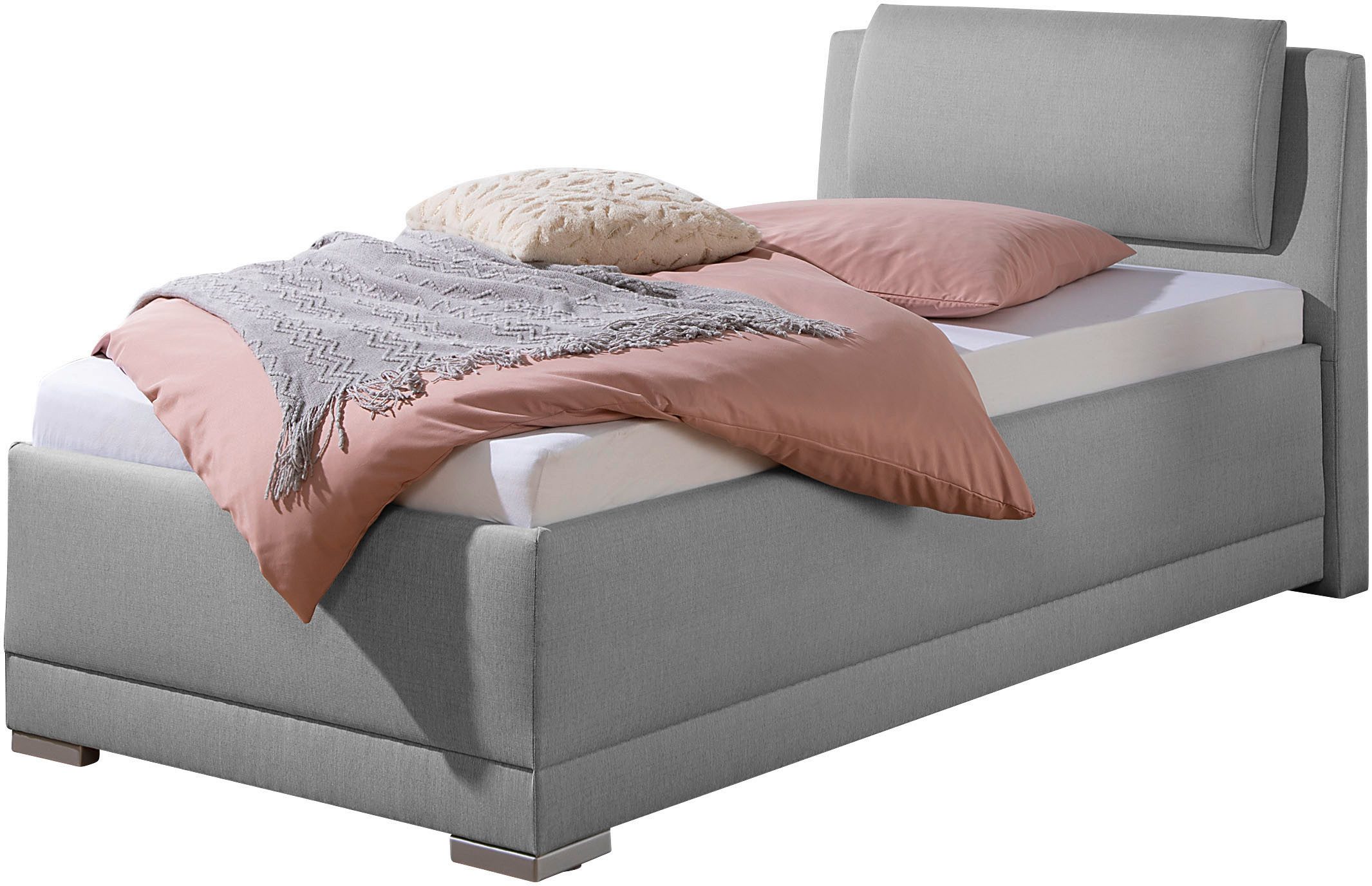 Maintal Polsterbett Oderzo, inkl. Bettkasten, Kopfteilverstellung, Matratzen in H2 oder H3 wählbar