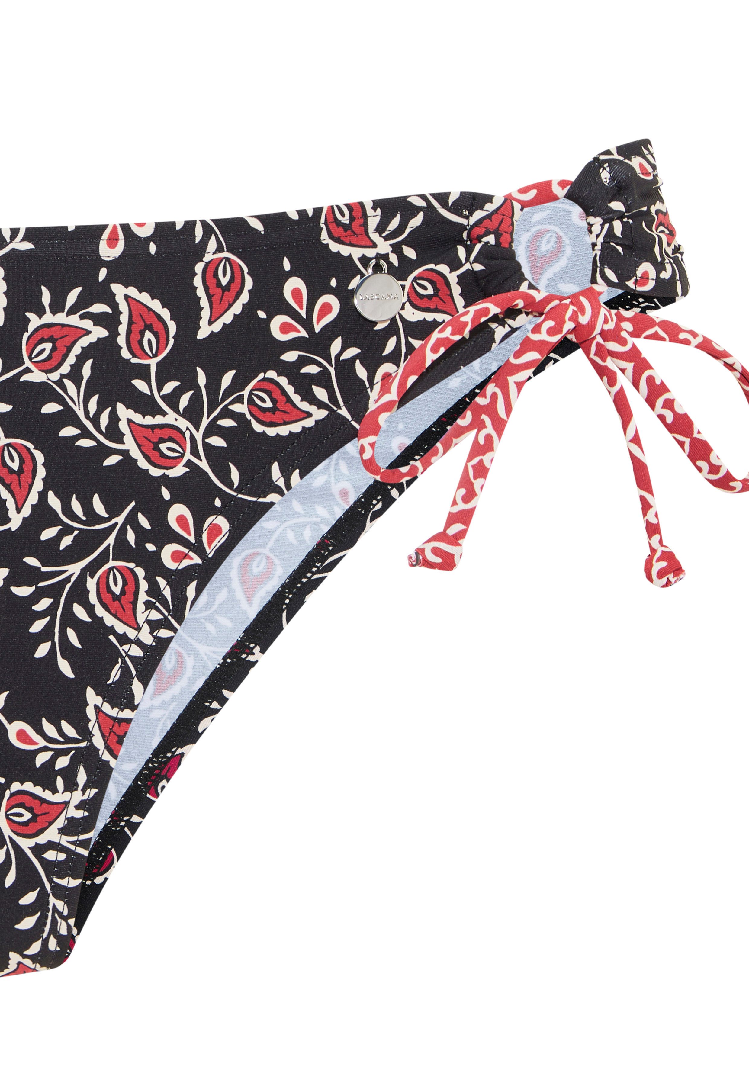 LASCANA Bikini-Hose Louna seitlich zu binden und im Mustermix-Design – Bild 3 von 4